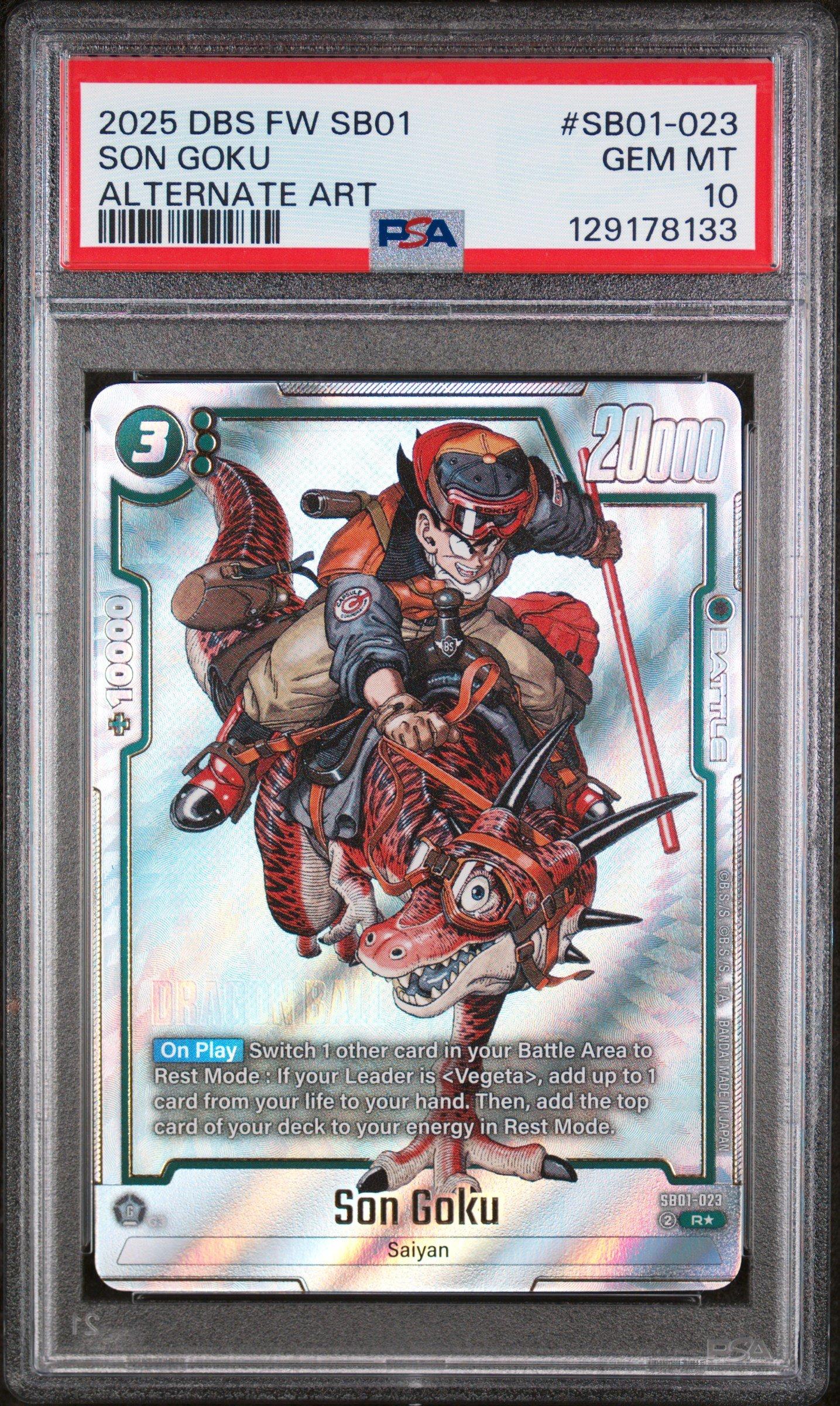 2025 Dragon Ball Super Card Game Fusion World Manga Booster 01