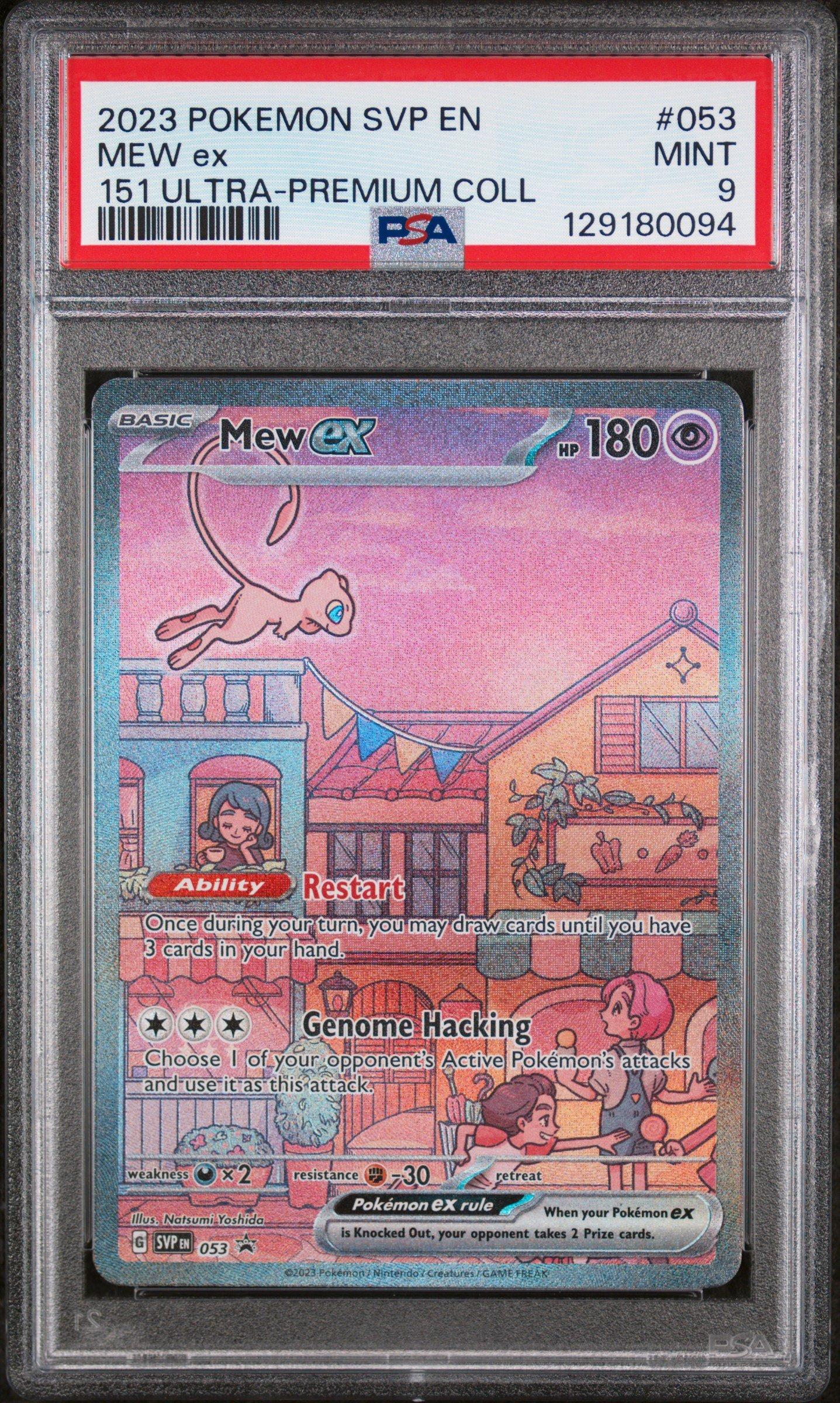 2023 Pokemon Svp En-sv Black Star Promo 053 Mew Ex 151 Ultra