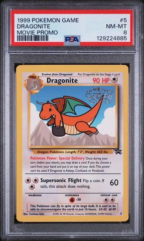 2000 Pokemon Game Movie Ancient Mew Pokemon 2000 Movie PSA 8