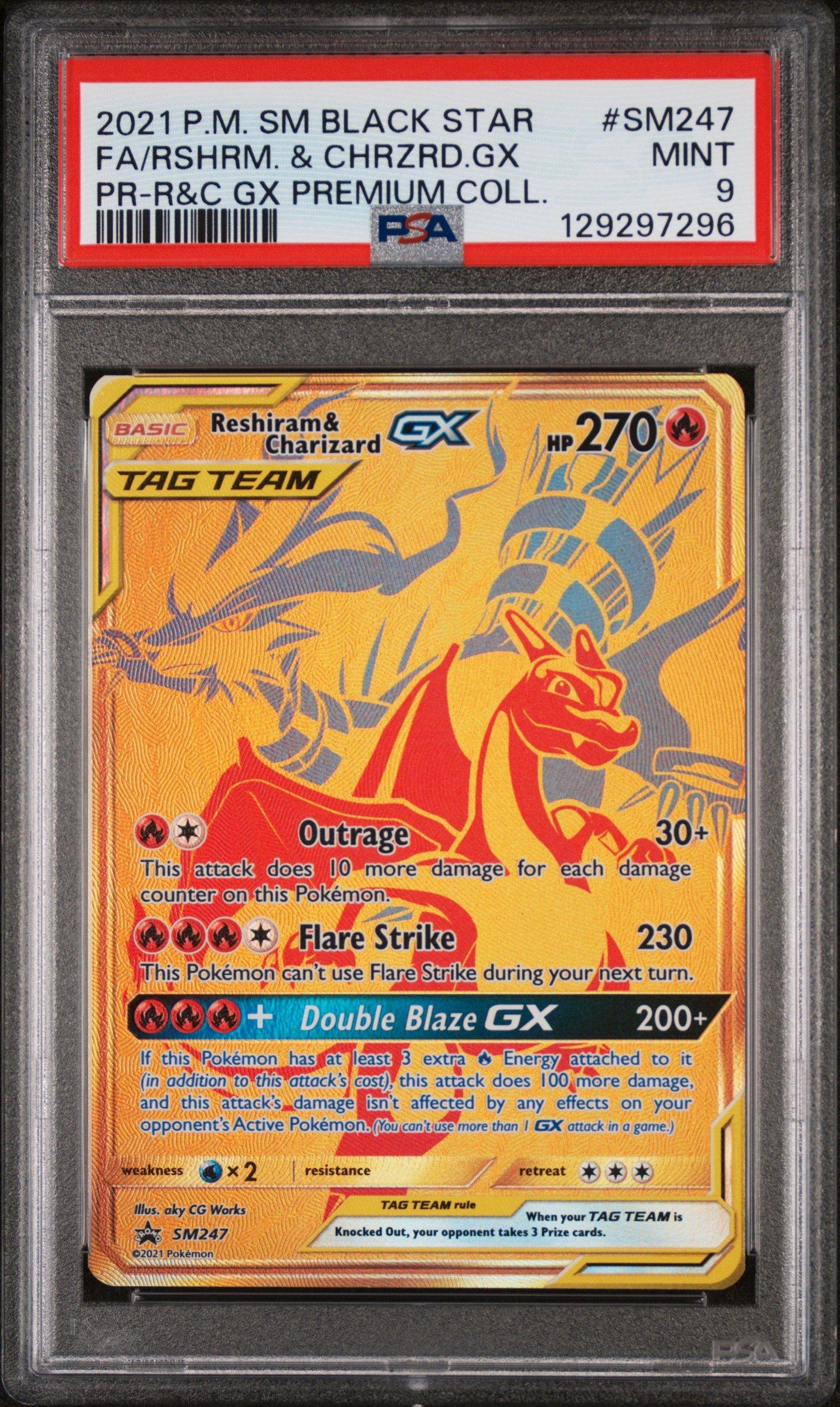 pokemon cards reshiram and charizard TCG & GX Premium Collection BOX Card Game Sealed RARE Charizard GX Premium Collection at Cardgameshop Pokemon Promo Ultra Rare Reshiram