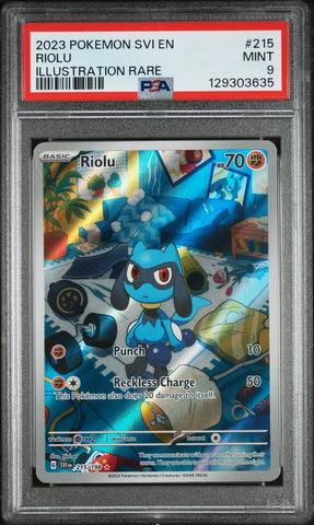 2023 Pokemon Svi En-scarlet & Violet 215 Riolu Illustration Rare
