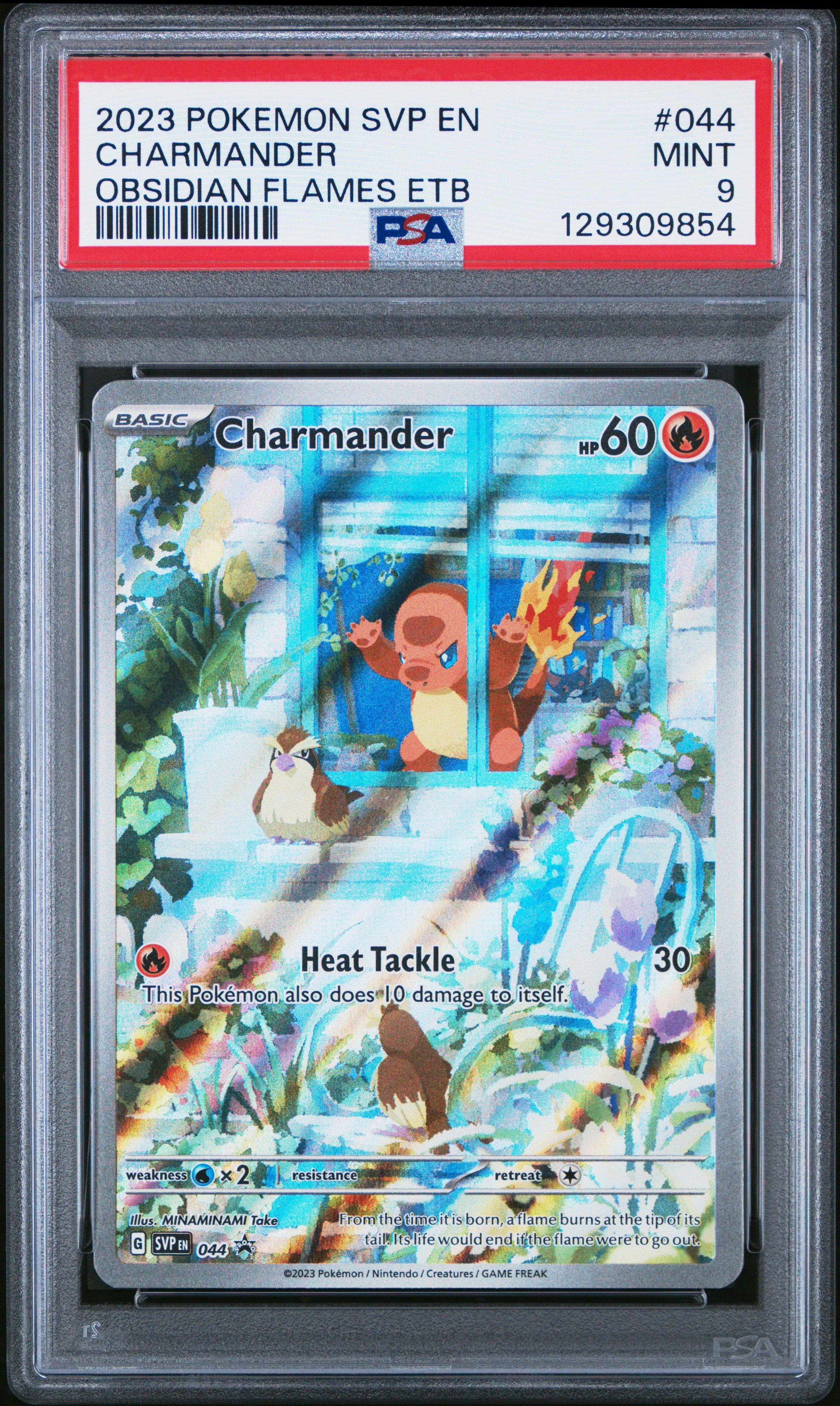 2023 Pokemon Svp En-sv Black Star Promo 044 Charmander Obsidian
