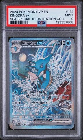 2024 Pokemon Svp En-sv Black Star Promo 131 Kingdra Ex Shrouded