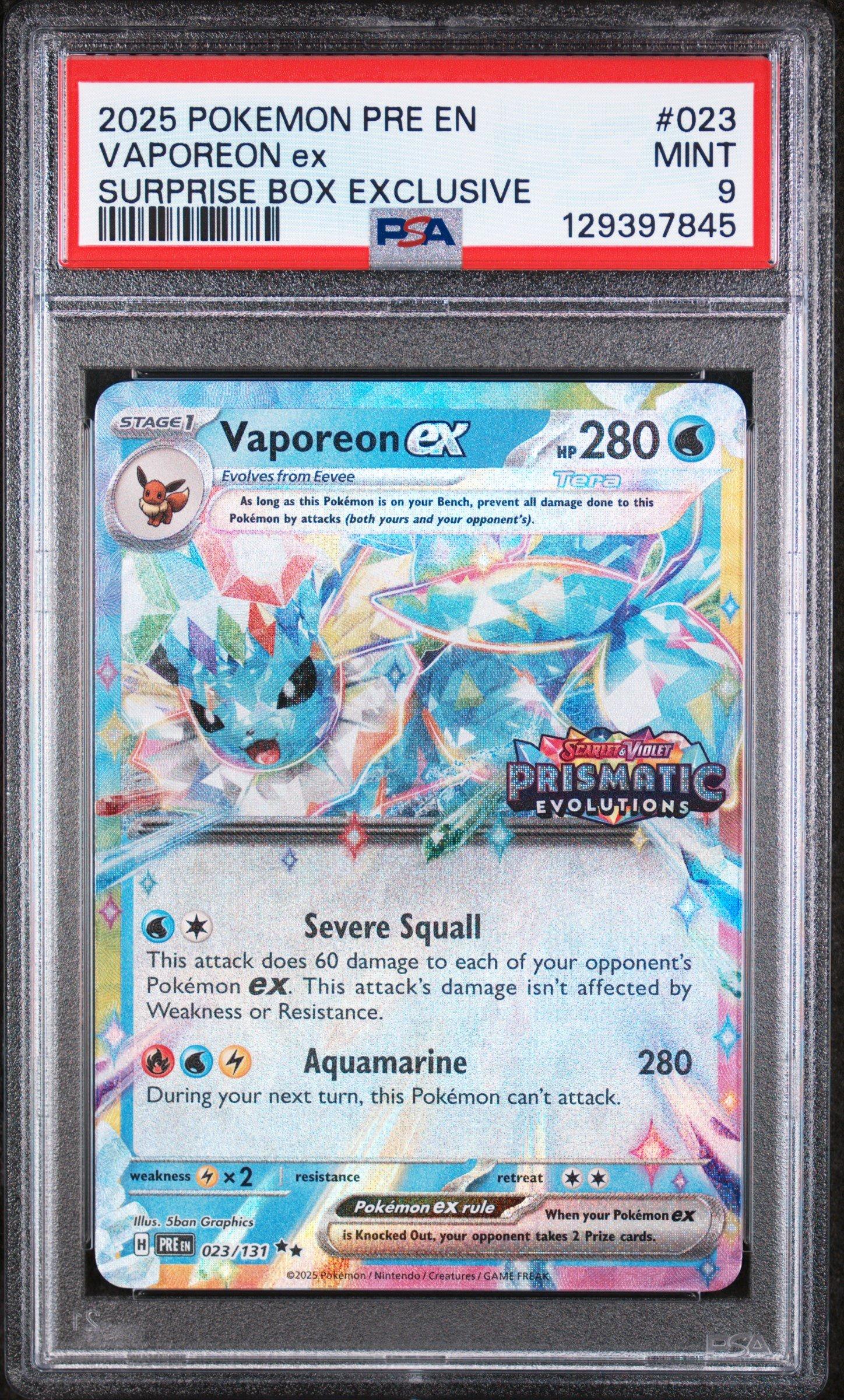 warzone rare calling cards Vaporeon GX SM172 Holo Ultra Rare Black Star Promo Pokemon Card Near M main image 1
