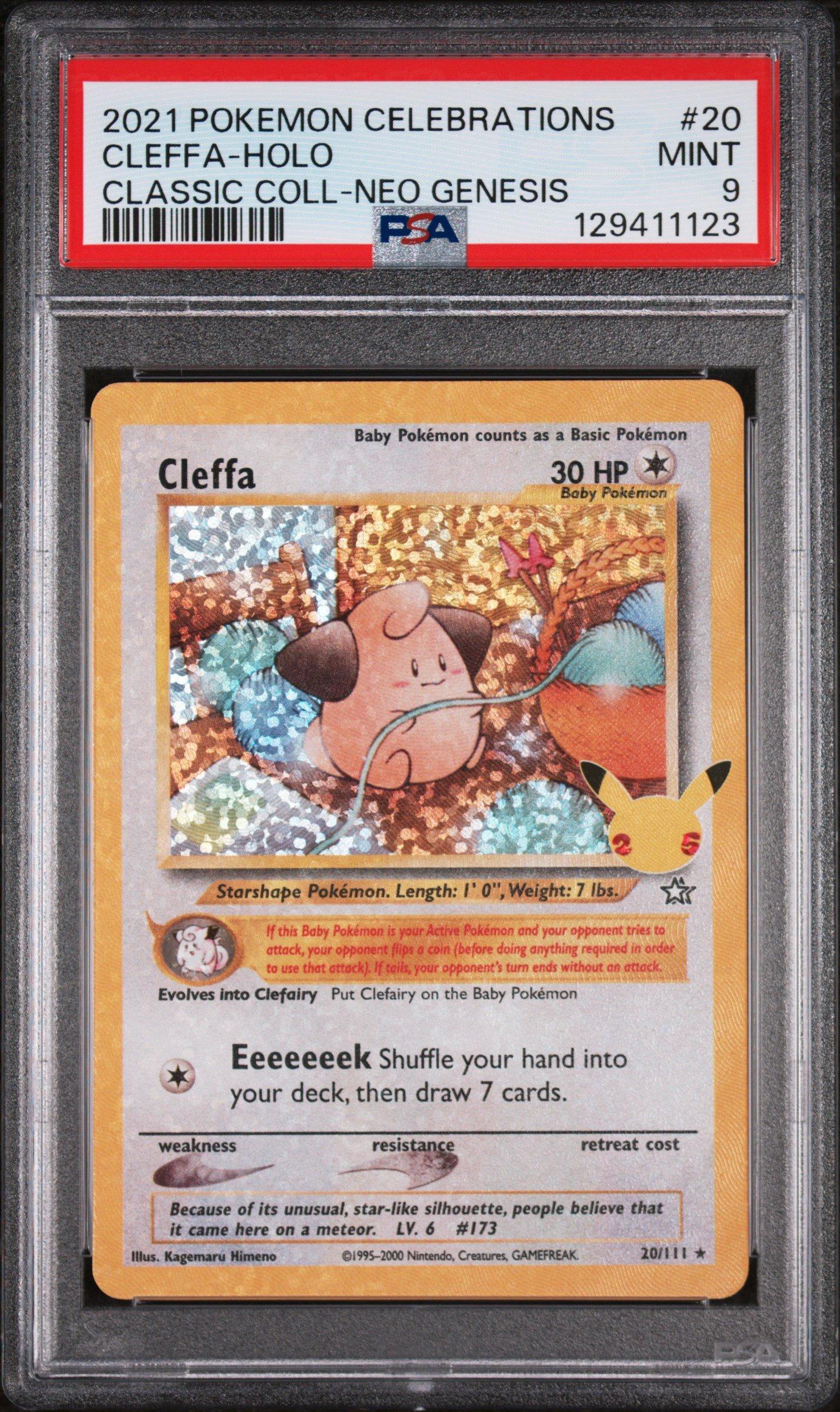 cleffa pokemon card value - Sword & Shield - Celebrations - Classic Collection Evolves from null Type Cleffa 78/130 Price 2026 |
