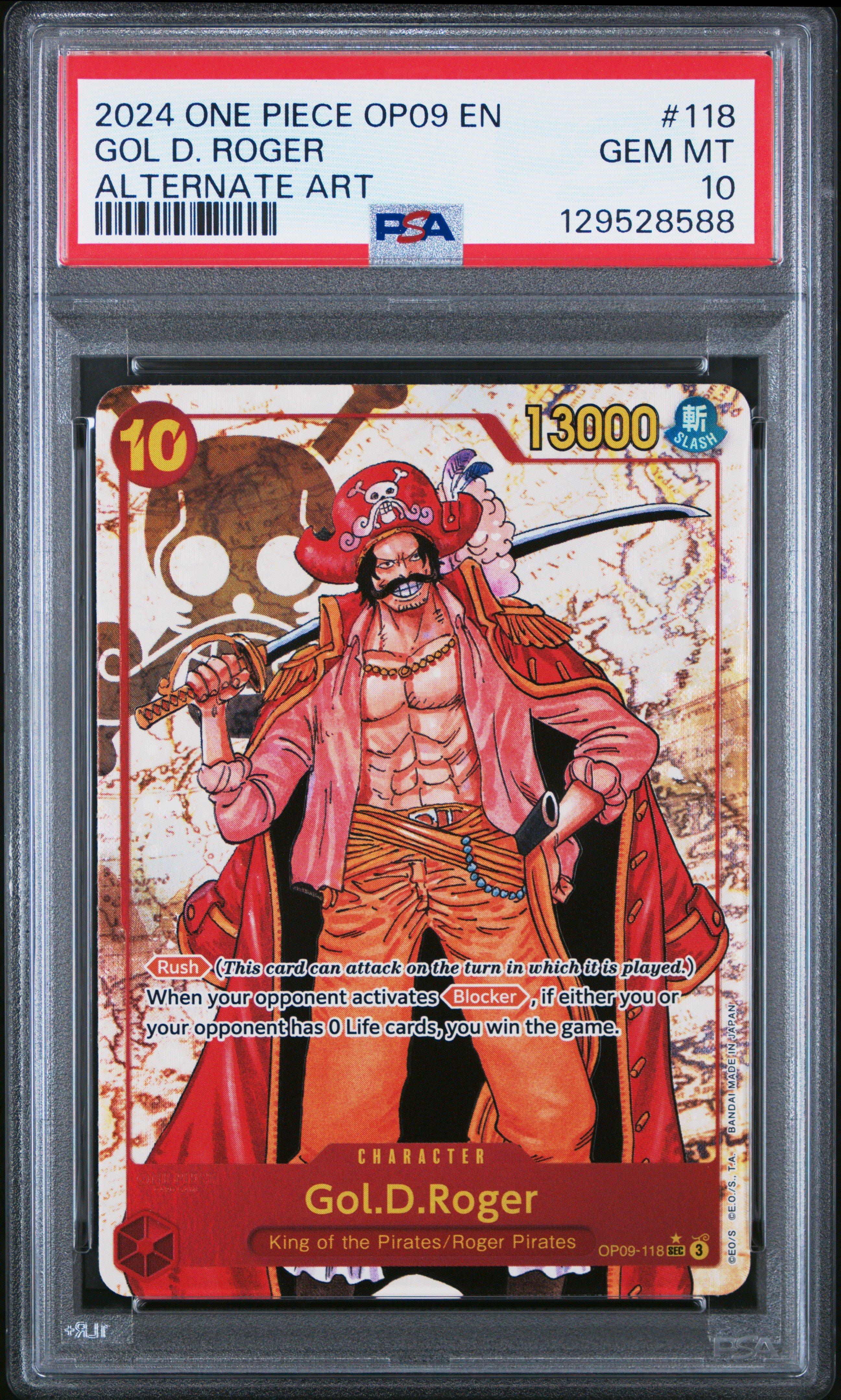 2024 One Piece Op09-emperors In The New World 118 Gol D. Roger