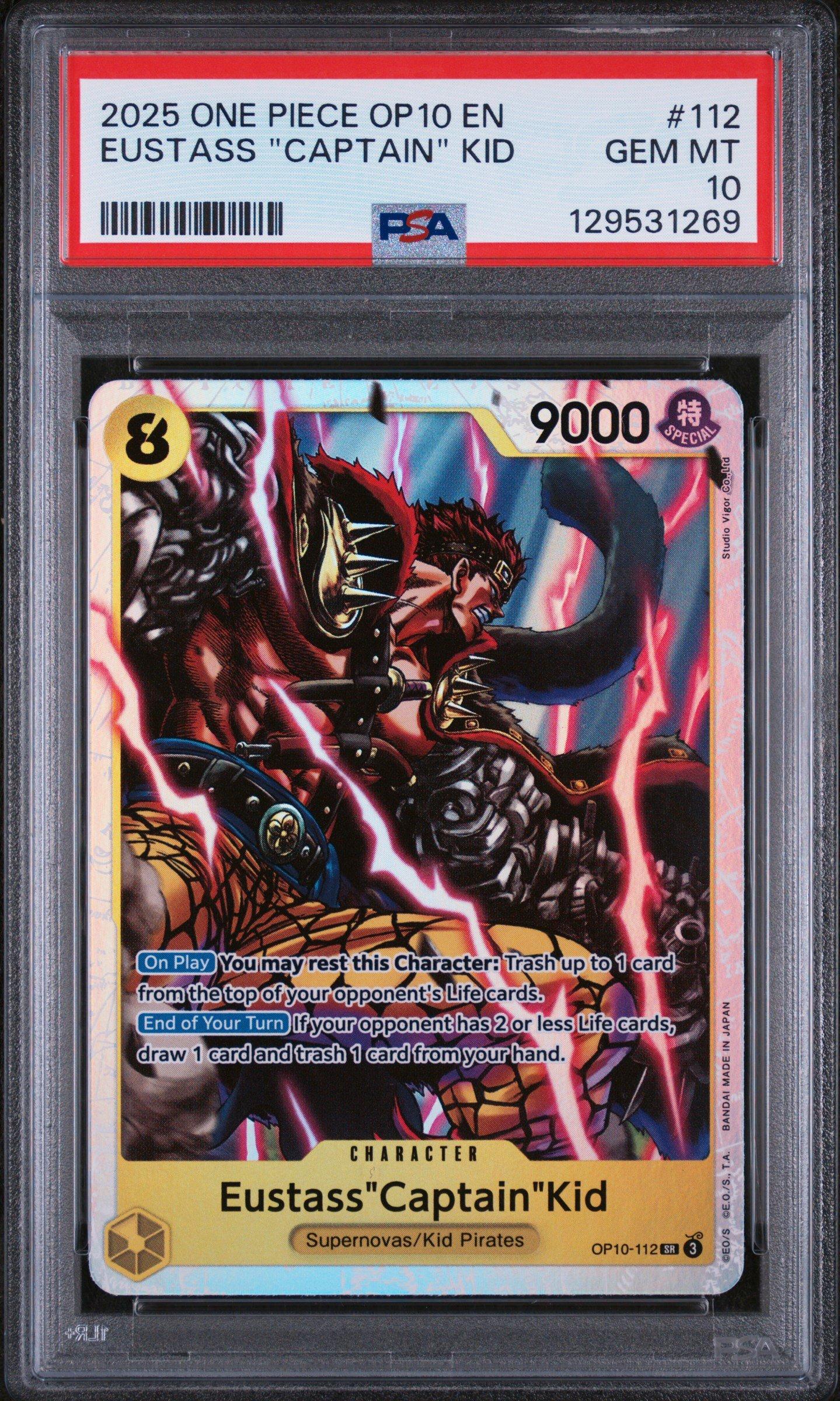 2025 One Piece Op10-royal Blood 112 Eustass 