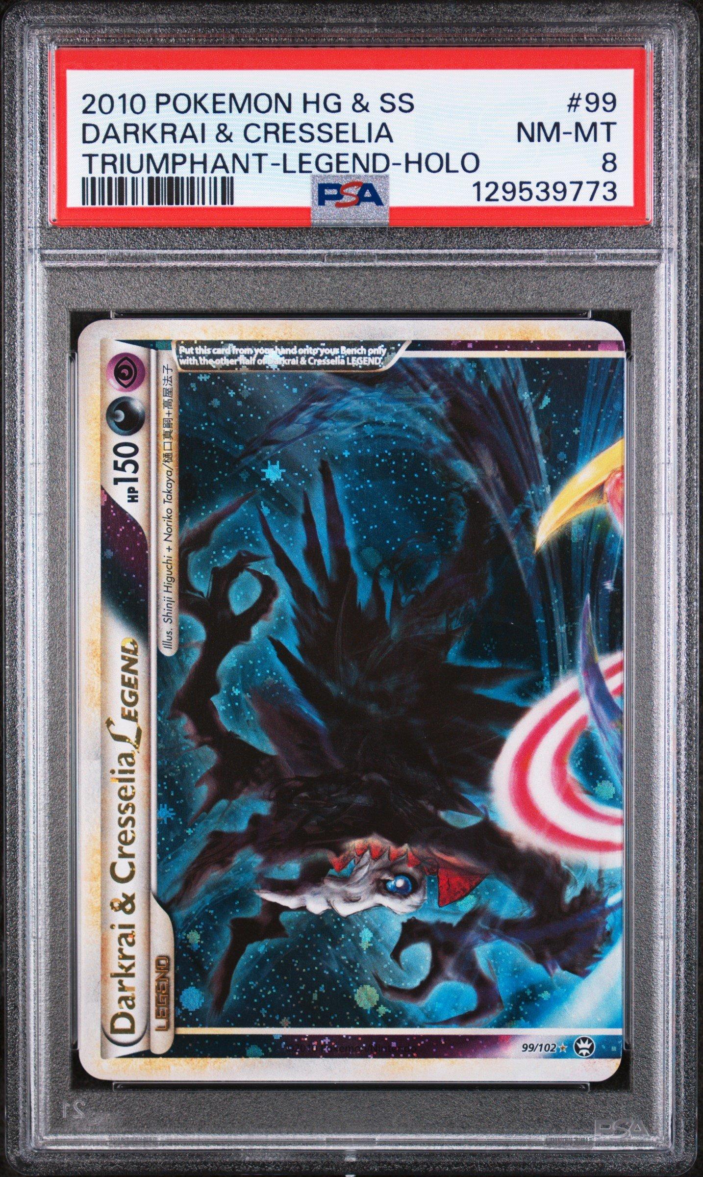 2010 Pokemon Heartgold & Soulsilver Triumphant 99 Darkrai