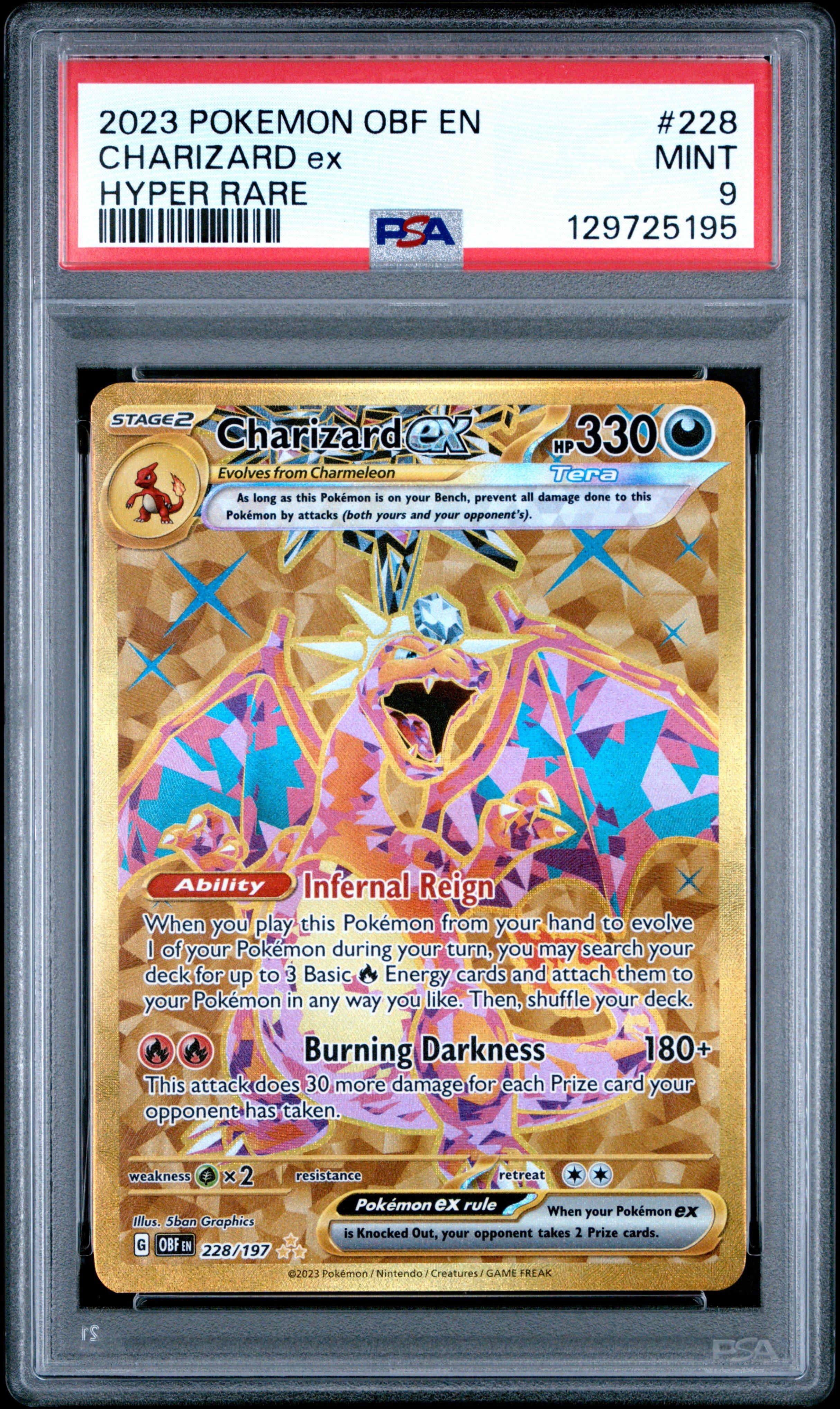 pokemon obsidian flames charizard card Amazon.com: Pokemon - Charizard ex 215/197 - Obsidian Flames - Ultra Rare main image 1