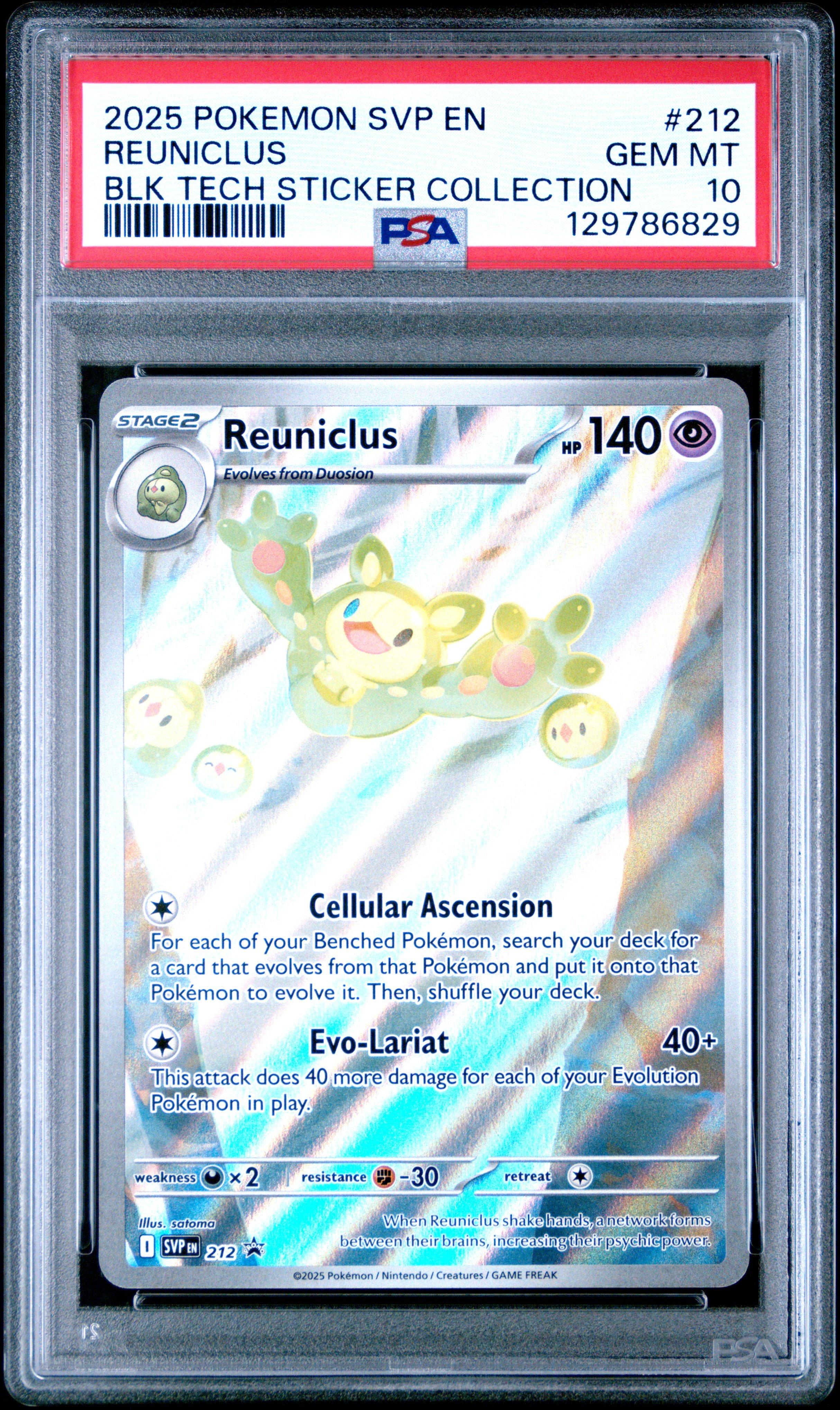 pokemon reuniclus card Full art Reuniclus card by me! : r/PokemonTCG