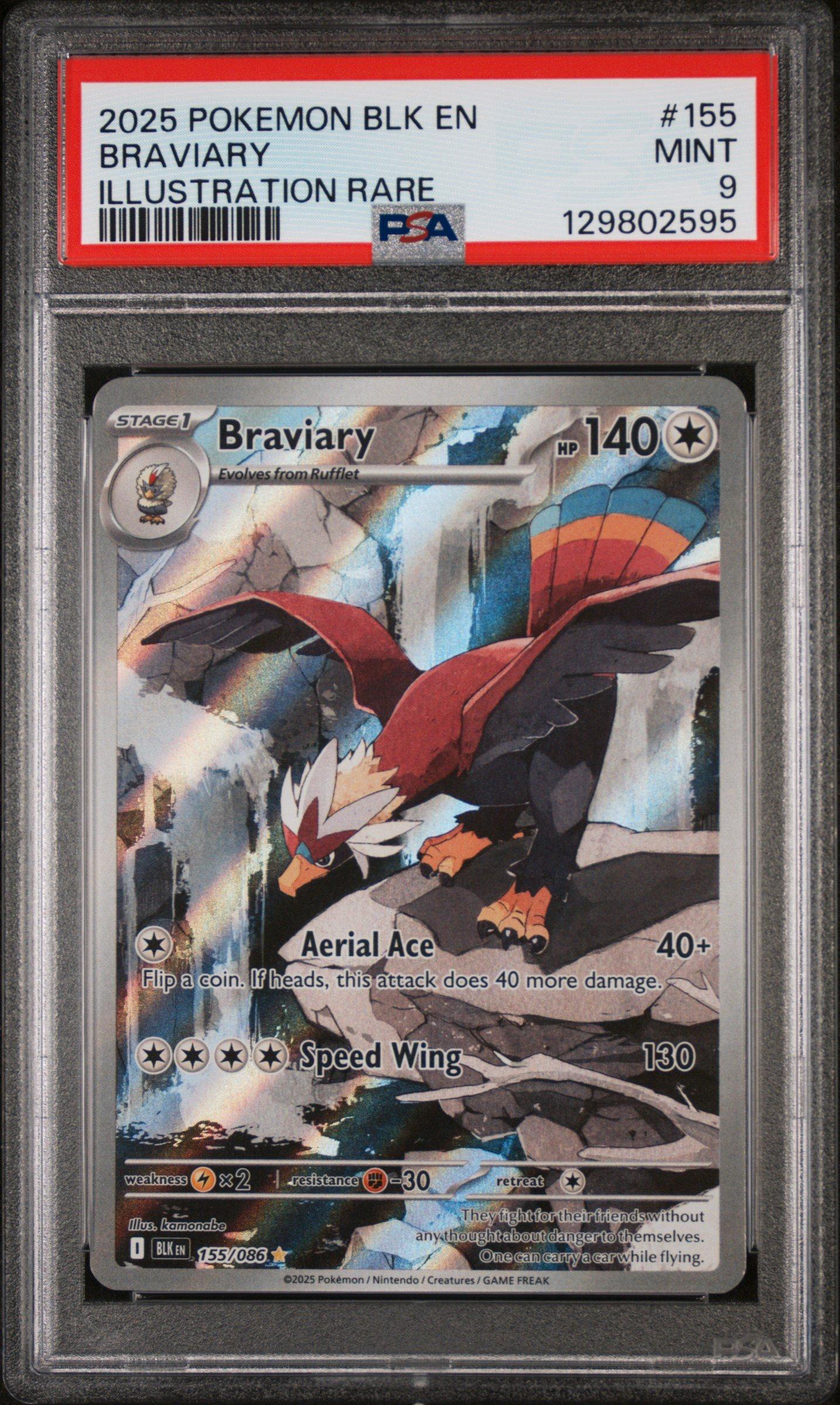 pokemon braviary card The Cards Of Pokmon TCG: Astral Radiance Part 28: Hisuian [CC] Drag OffSwitch in 1 of your opponents Benched Pokemon to the Active Spot 2025 Pokemon Blk En-black Bolt