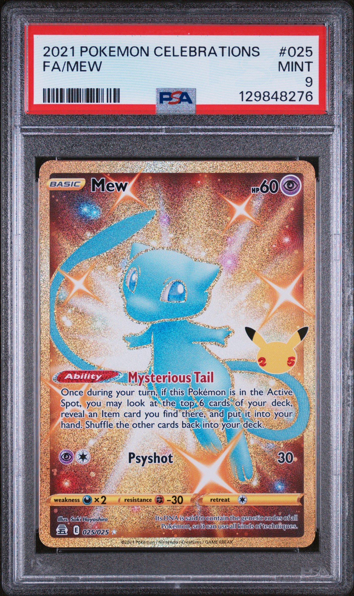 2021 mew pokemon card CGC 10 PRISTINE Japanese VMAX 040/100 Fusion Arts S8 – PKMhobby Card Number / Rarity POKÉMON CARD GAME S8 118/100