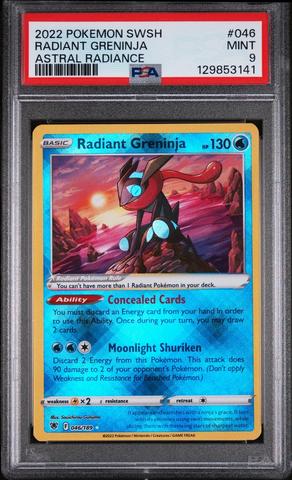 2022 Pokemon Sword & Shield Astral Radiance 046 Radiant Greninja