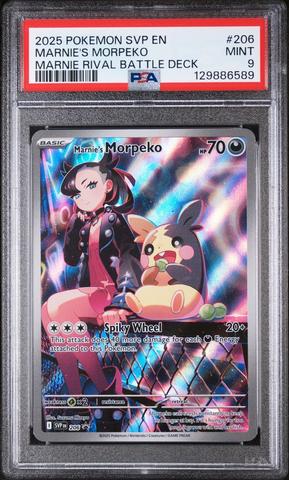 2025 Pokemon Svp En-sv Black Star Promo 206 Marnie's Morpeko