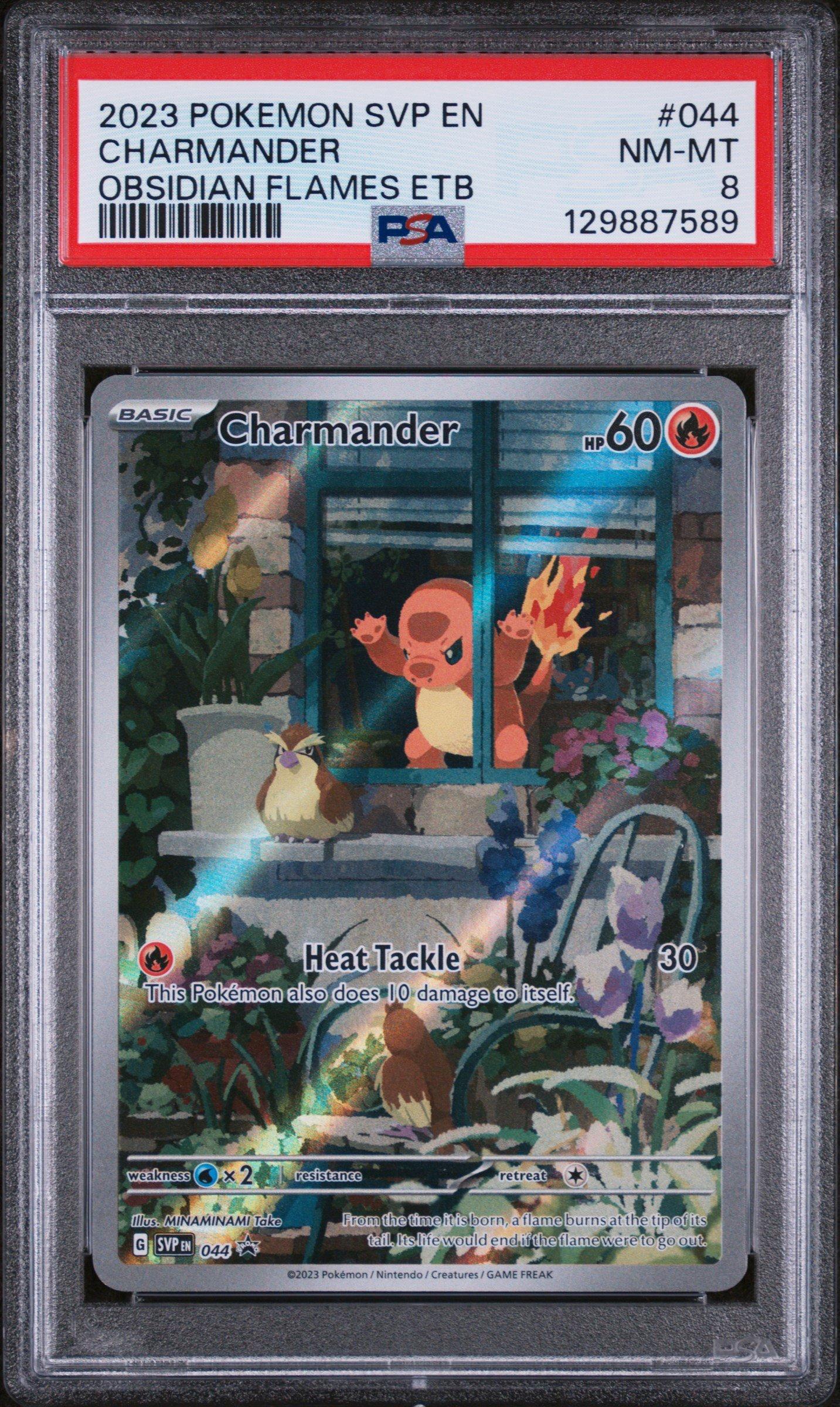 2023 Pokemon Svp En-sv Black Star Promo 044 Charmander Obsidian