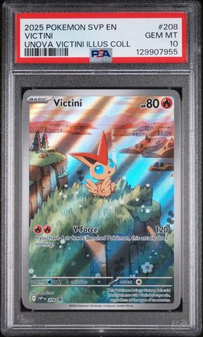 2025 Pokemon Svp En-sv Black Star Promo 208 Victini Unova Victini