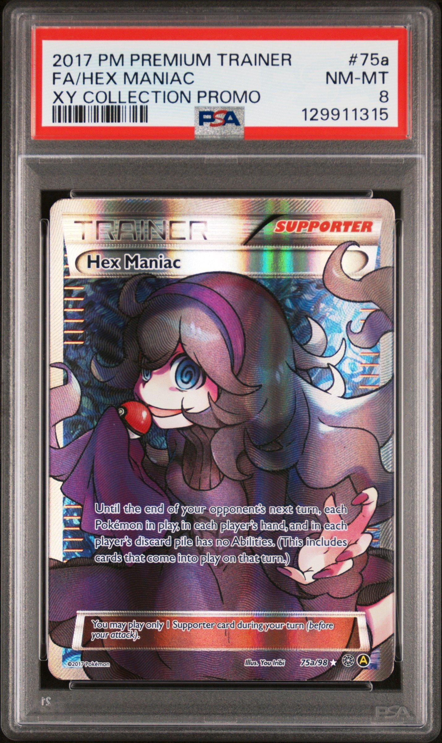 2017 Pokemon Premium Trainer Xy Collection Promo 75a Full Art/hex