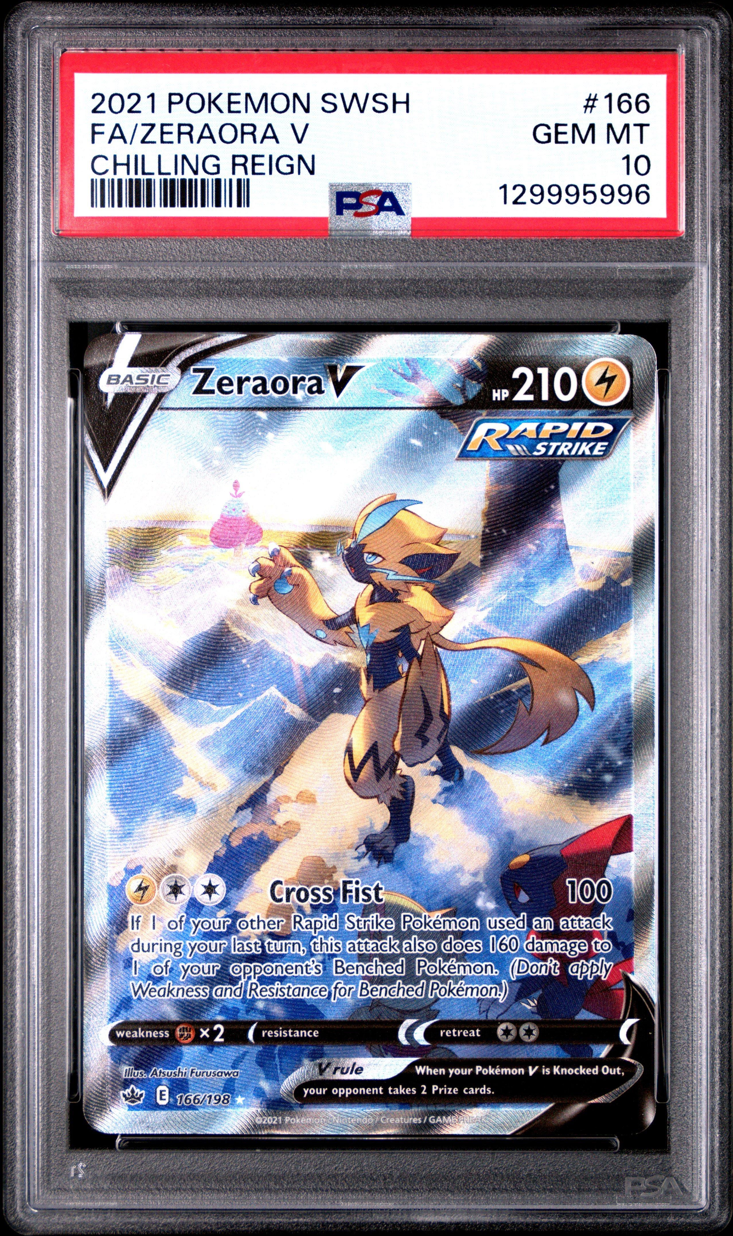 full art pokemon cards v Pokmon Card Pack Earning a PSA 10 grade and protected in a tamper Pokemon Card - Error Miscut