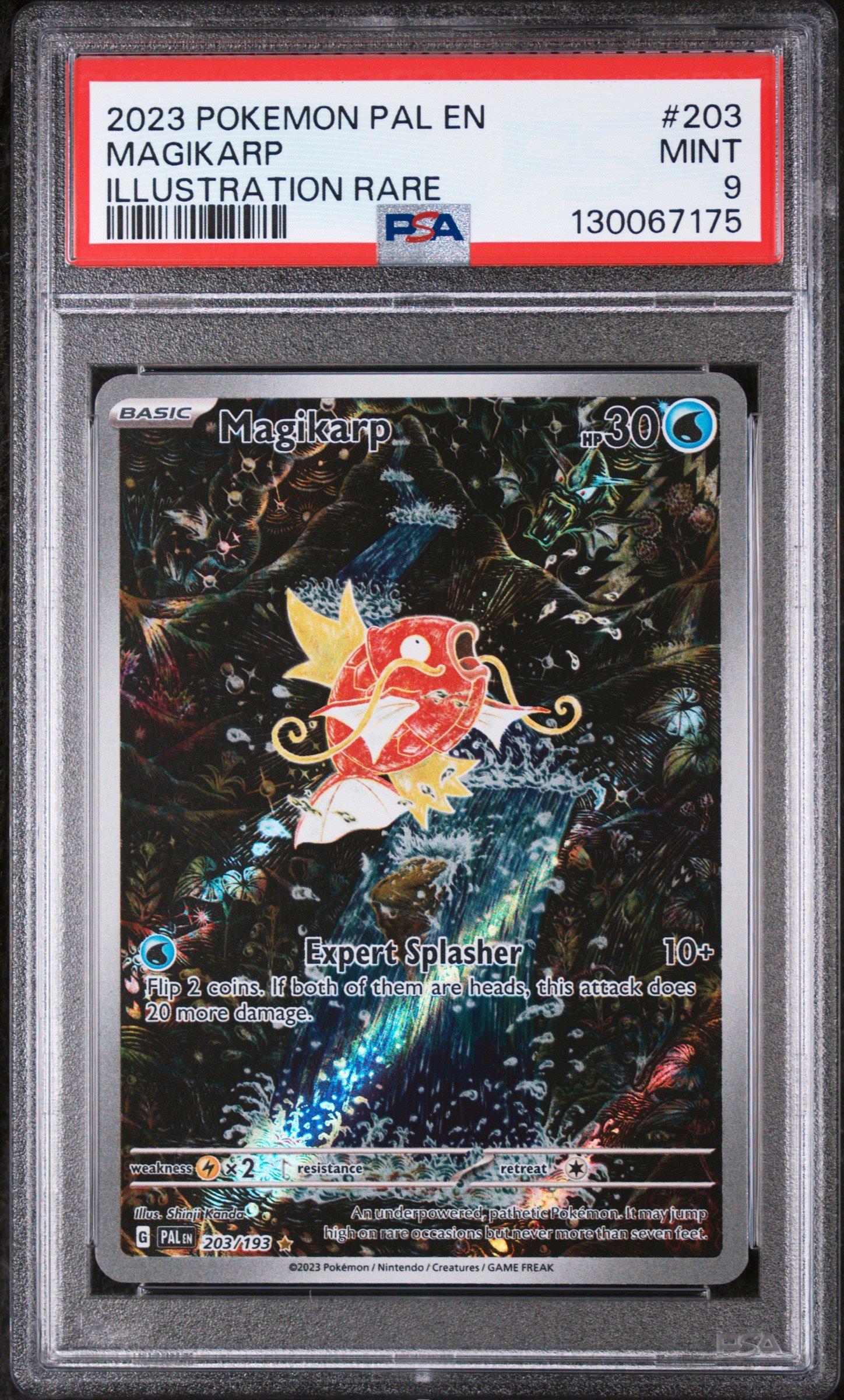 2023 Pokemon Pal En-paldea Evolved 203 Magikarp Illustration Rare