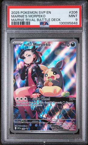 2025 Pokemon Svp En-sv Black Star Promo 206 Marnie's Morpeko