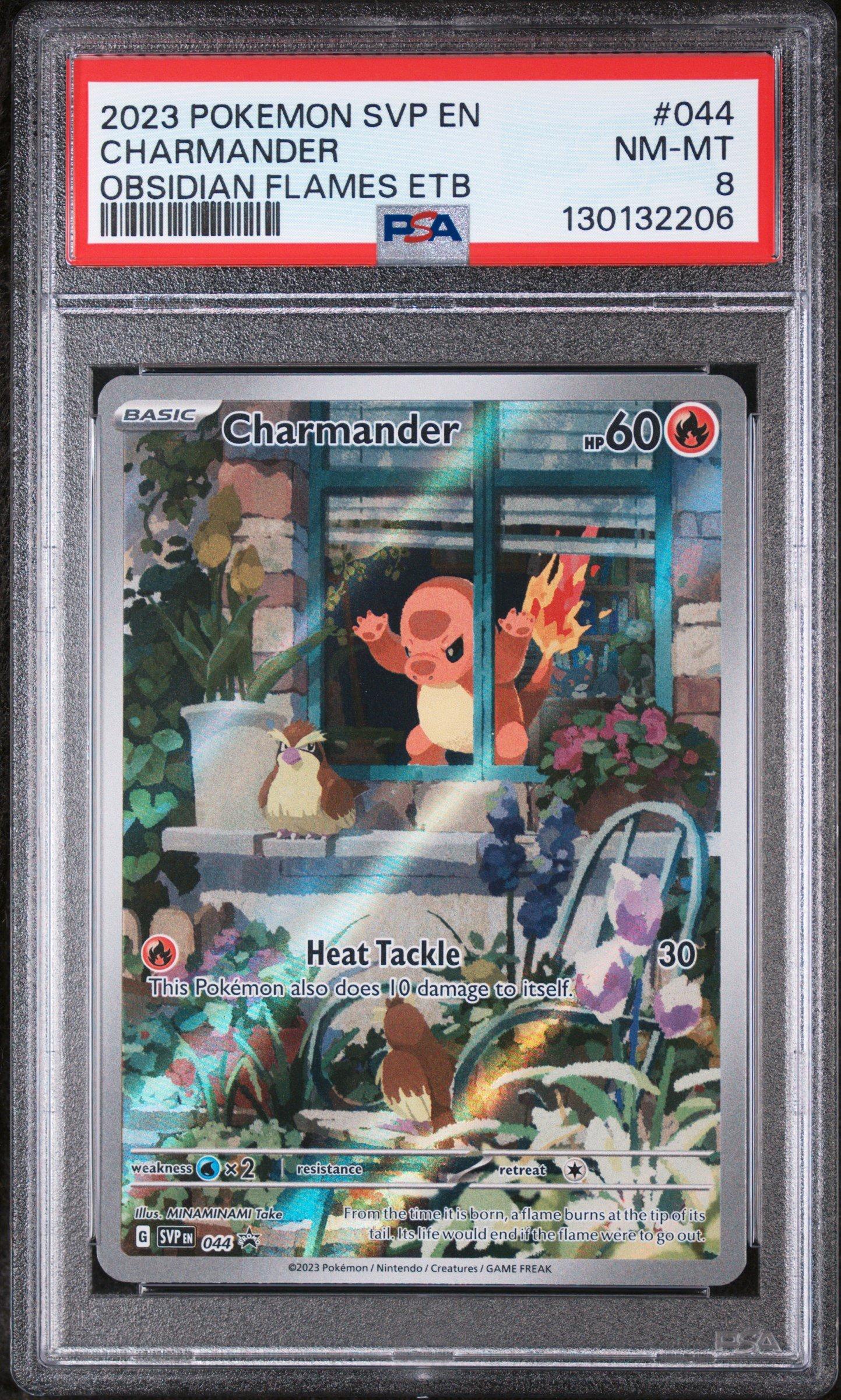 2023 Pokemon Svp En-sv Black Star Promo 044 Charmander Obsidian