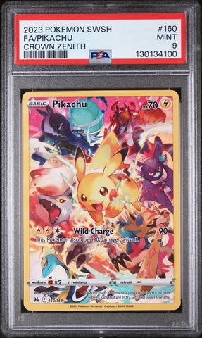 2023 Pokemon Sword And Shield Crown Zenith Gg42 Full Art/zeraora
