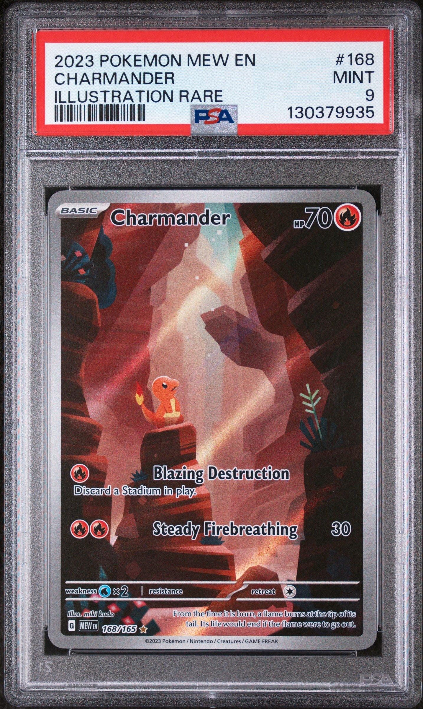 rare pokemon cards charmander Charmeleon and Secret (BCBM) Mitsuhiro Arita Pokemon - Charmander 004/165 -