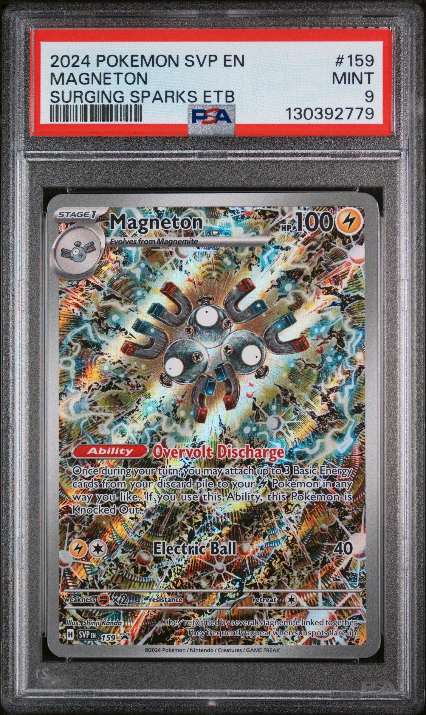 2024 Pokemon Svp En-sv Black Star Promo 159 Magneton Surging