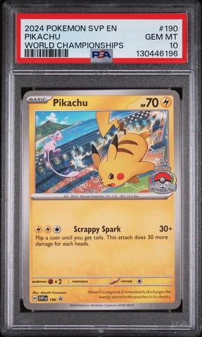 2023 Pokémon SVP EN ピカチュウ #085 PSA 10 2023 POKEMON SVP EN-SV BLACK STAR PROMO #085 PIKACHU WITH GREY