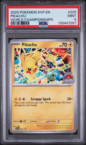 2025 Pokemon Japanese M-p Promo 020 Pikachu Mcdonald's PSA 10