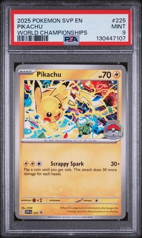 2025 Pokemon Japanese M-p Promo 020 Pikachu Mcdonald's PSA 10