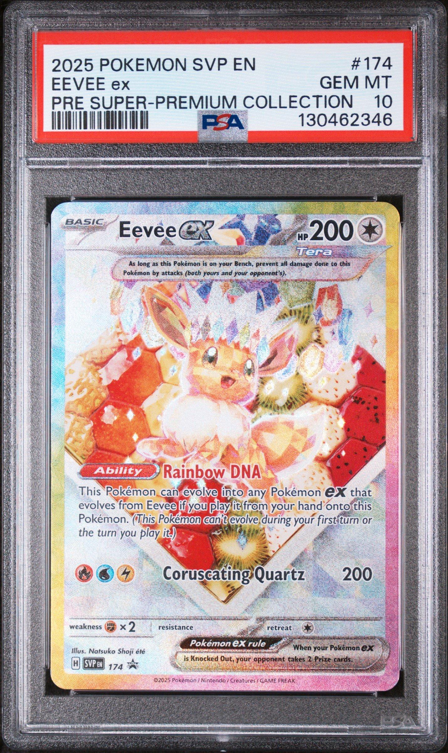 2025 Pokemon Svp En-sv Black Star Promo 174 Eevee Ex Prismatic