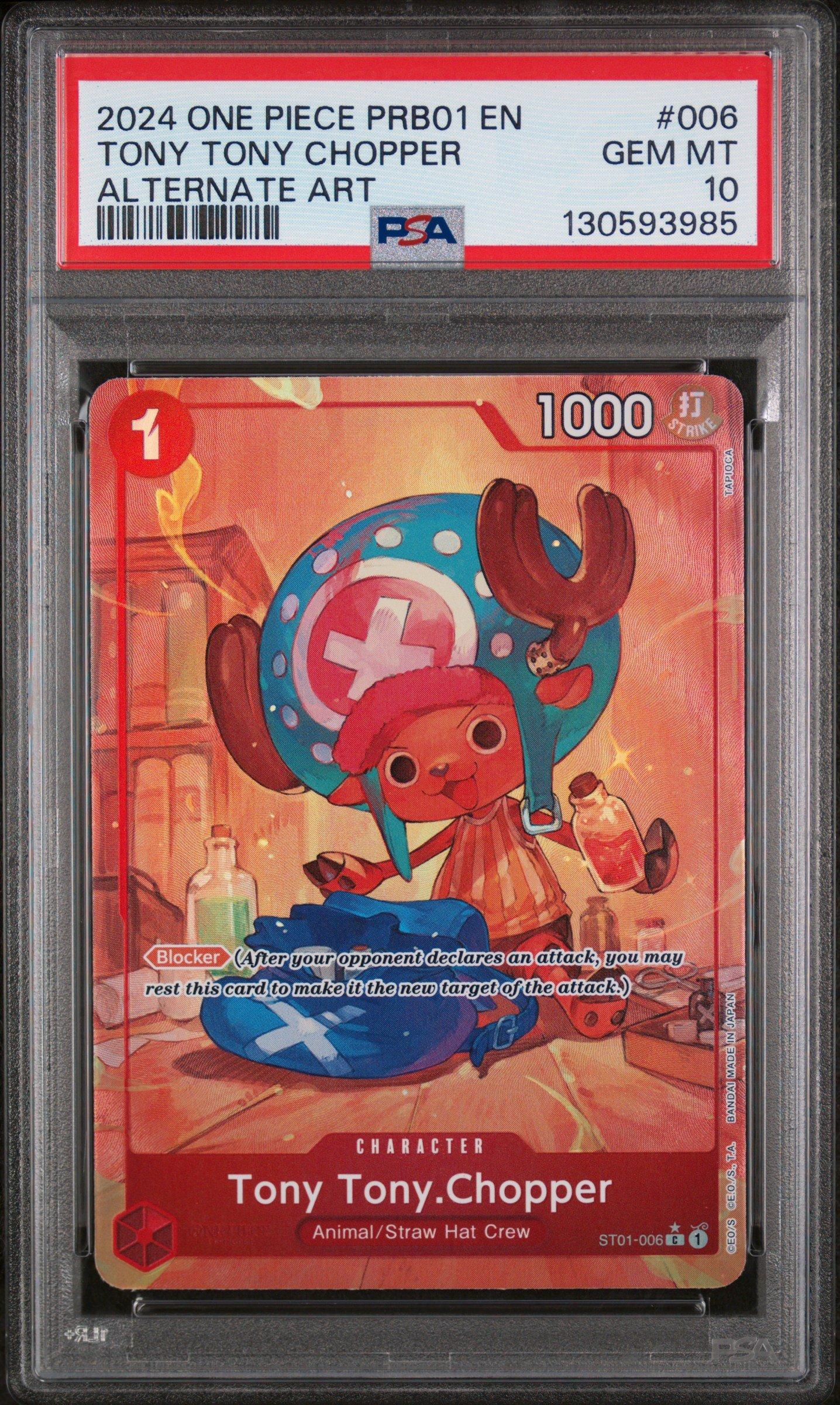 2024 One Piece Prb01-premium Booster -one Piece Card The Best- 006