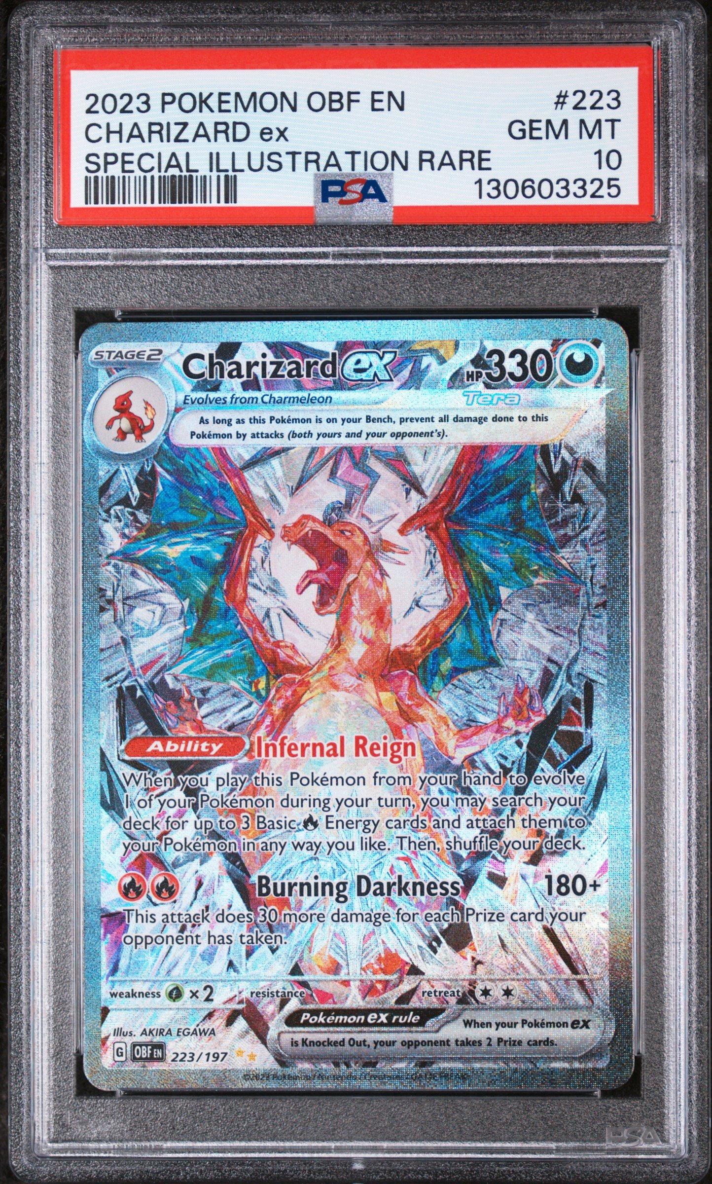 2023 Pokemon Obf En-obsidian Flames 223 Charizard Ex Special