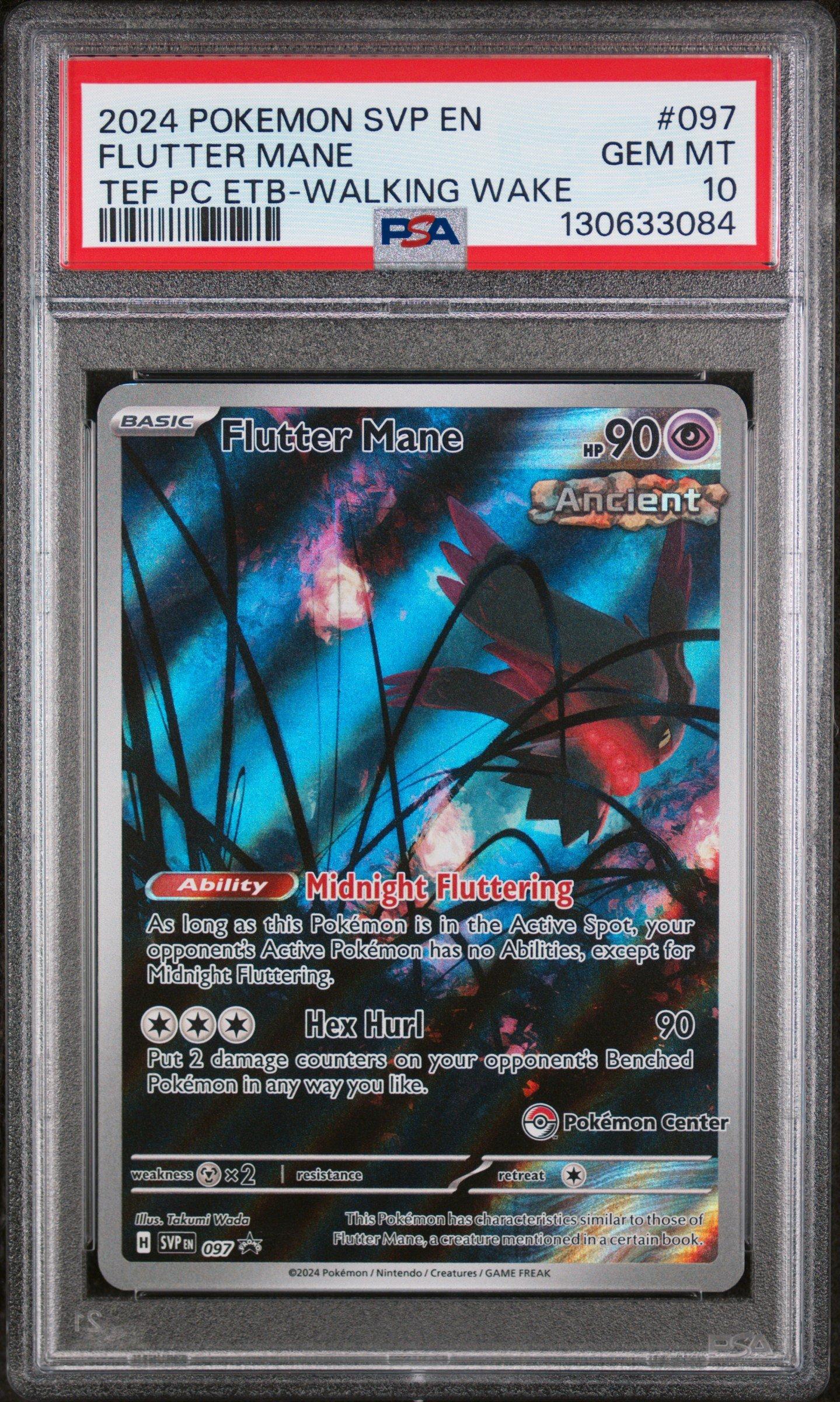2024 Pokemon Svp En-sv Black Star Promo 097 Flutter Mane Temporal