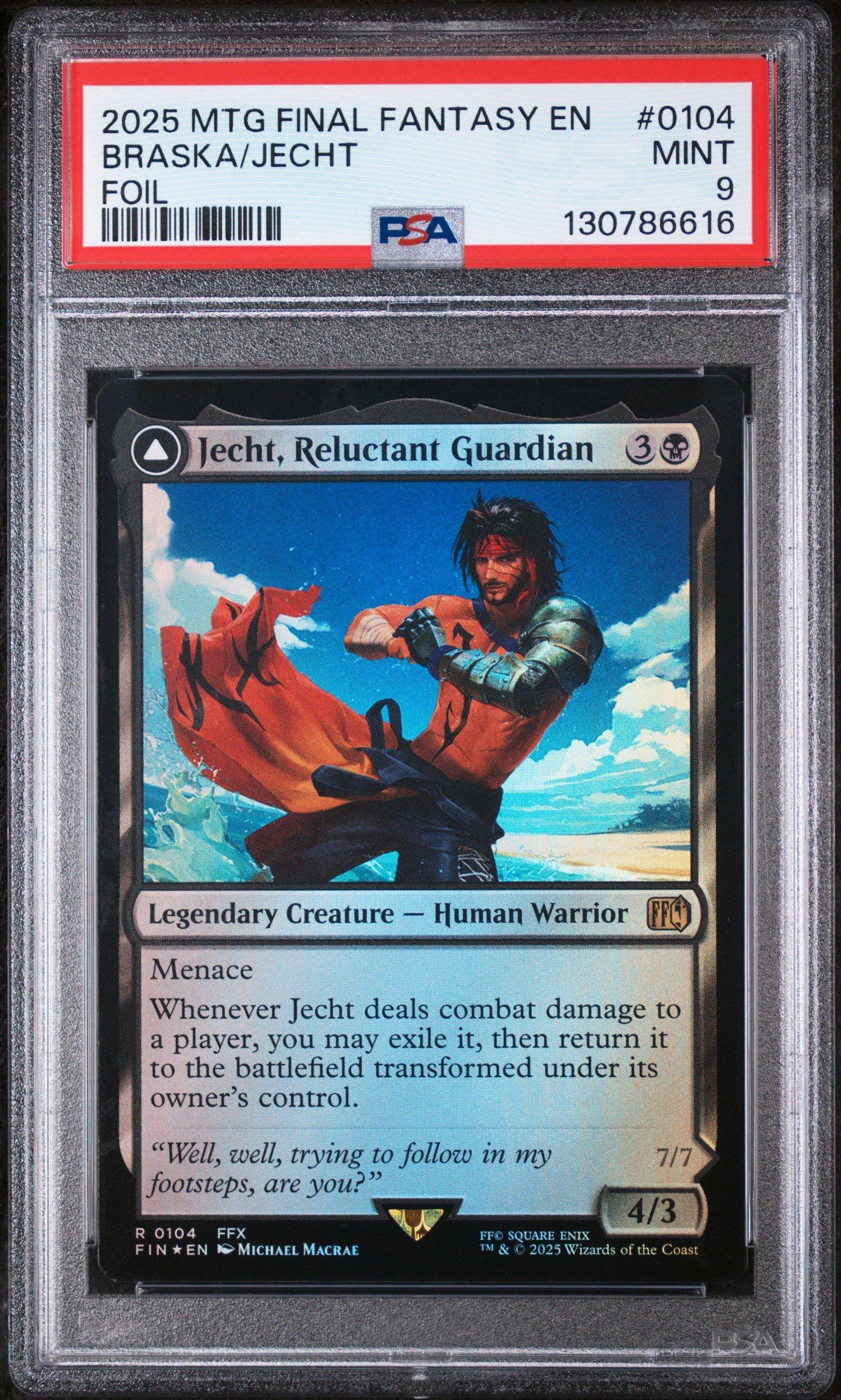 1994 Magic The Gathering Revised Edition Tundra PSA 8 Graded Card