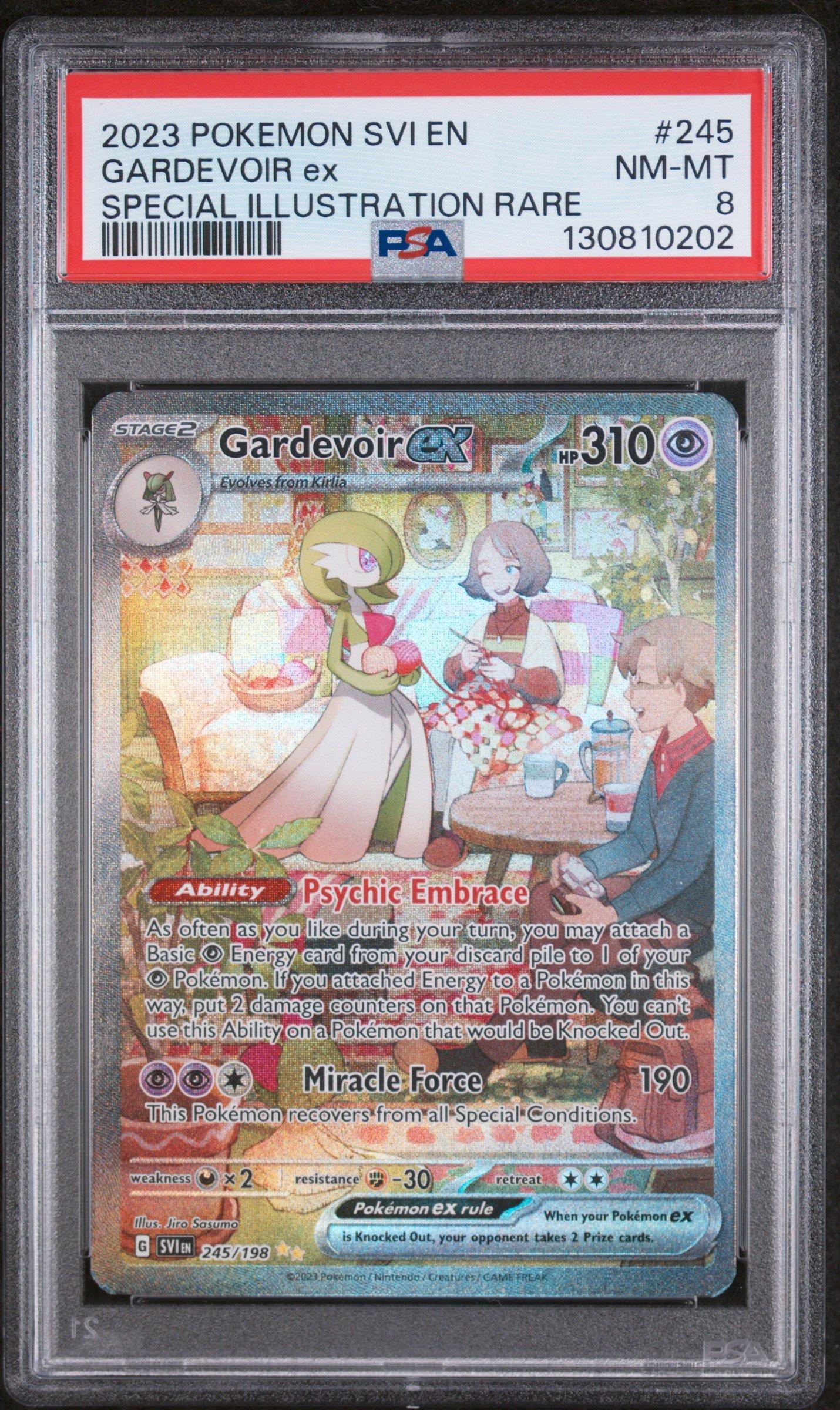 pokemon tcg scarlet & violet 245/198 gardevoir ex card Pokemon TCG Gardevoir EX 245/198 Scarlet & Violet Illustration Art –  Ultimate Key Issue Comics main image 0