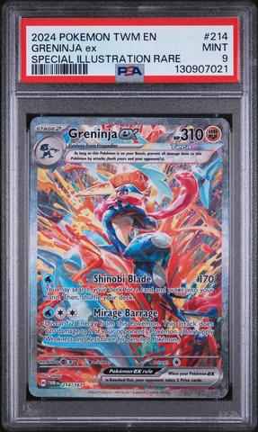 2024 Pokemon Twm En-twilight Masquerade 214 Greninja Ex Special