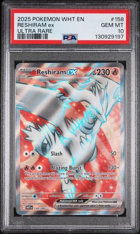 2025 Pokemon Japanese Sv9-battle Partners 109 N's Reshiram Art