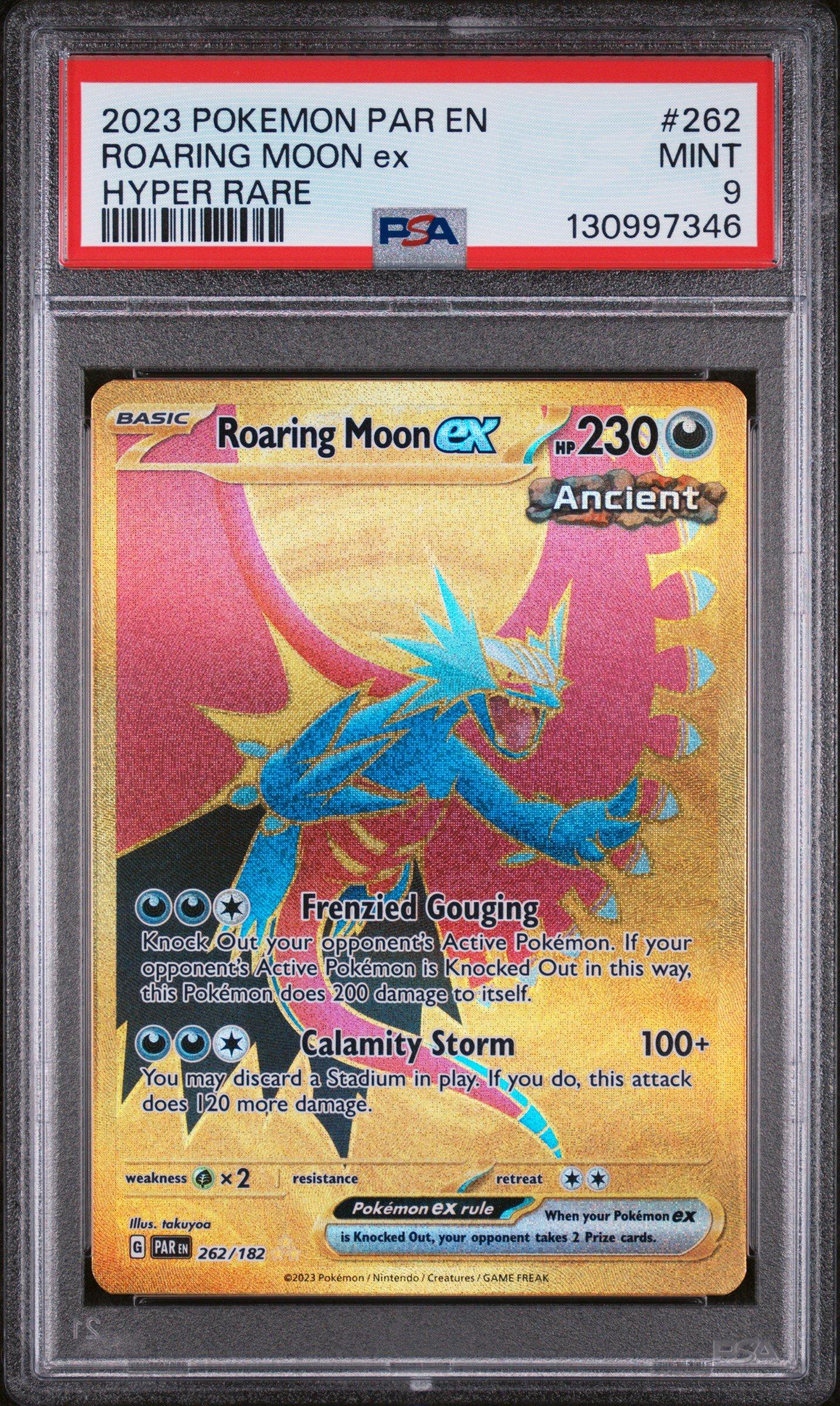 ドドロツキ ex ROARING MOON PSA 10 2025 Pokemon Pre En-prismatic Evolutions 162 Roaring Moon Ex