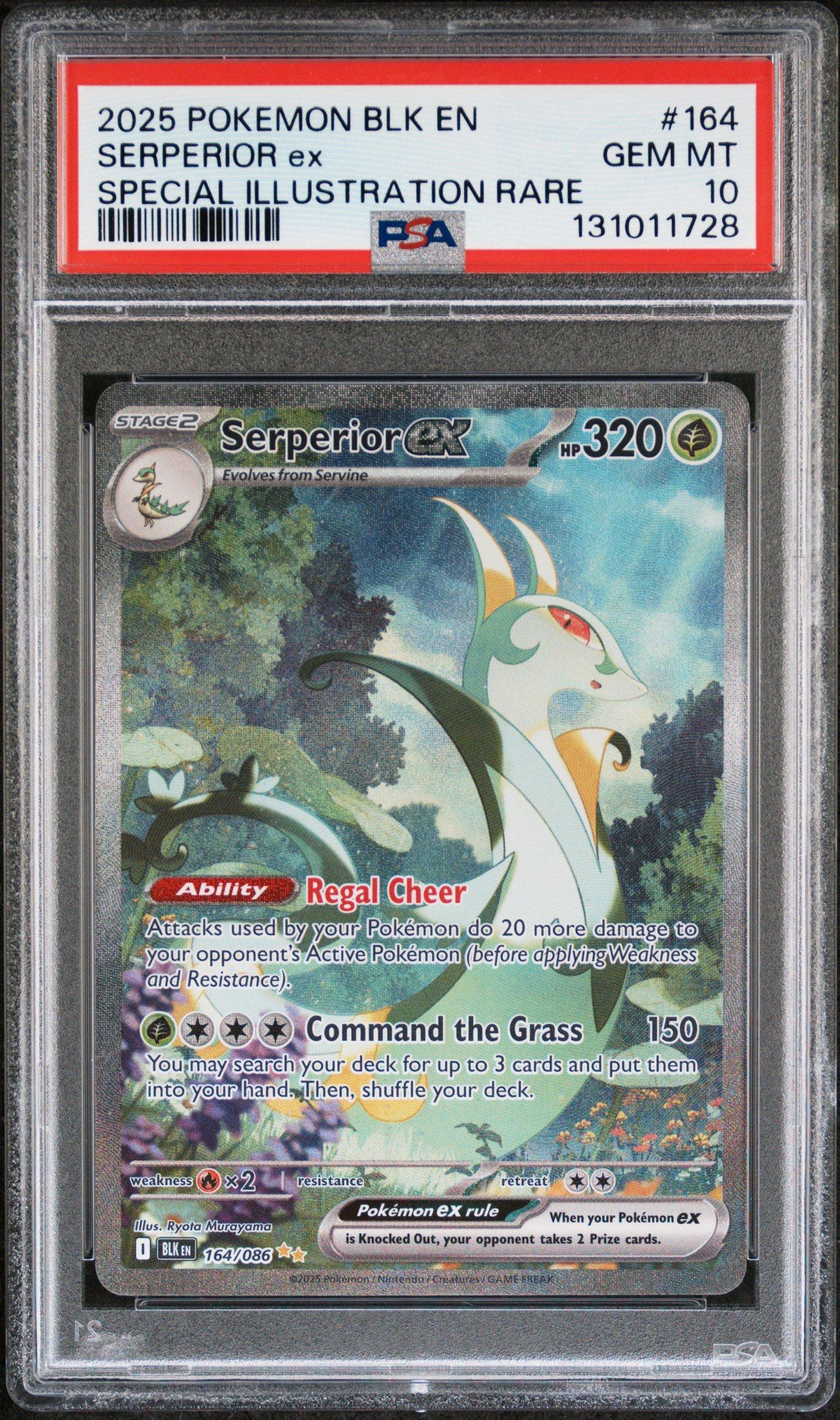 serperior pokemon card Serperior (Mythical Island #6/86, 3-Diamonds)