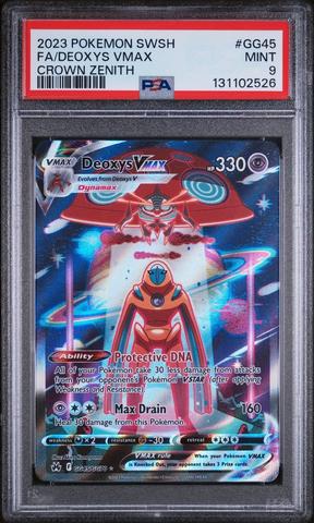 2023 Pokemon Sword And Shield Crown Zenith Gg45 Full Art/deoxys