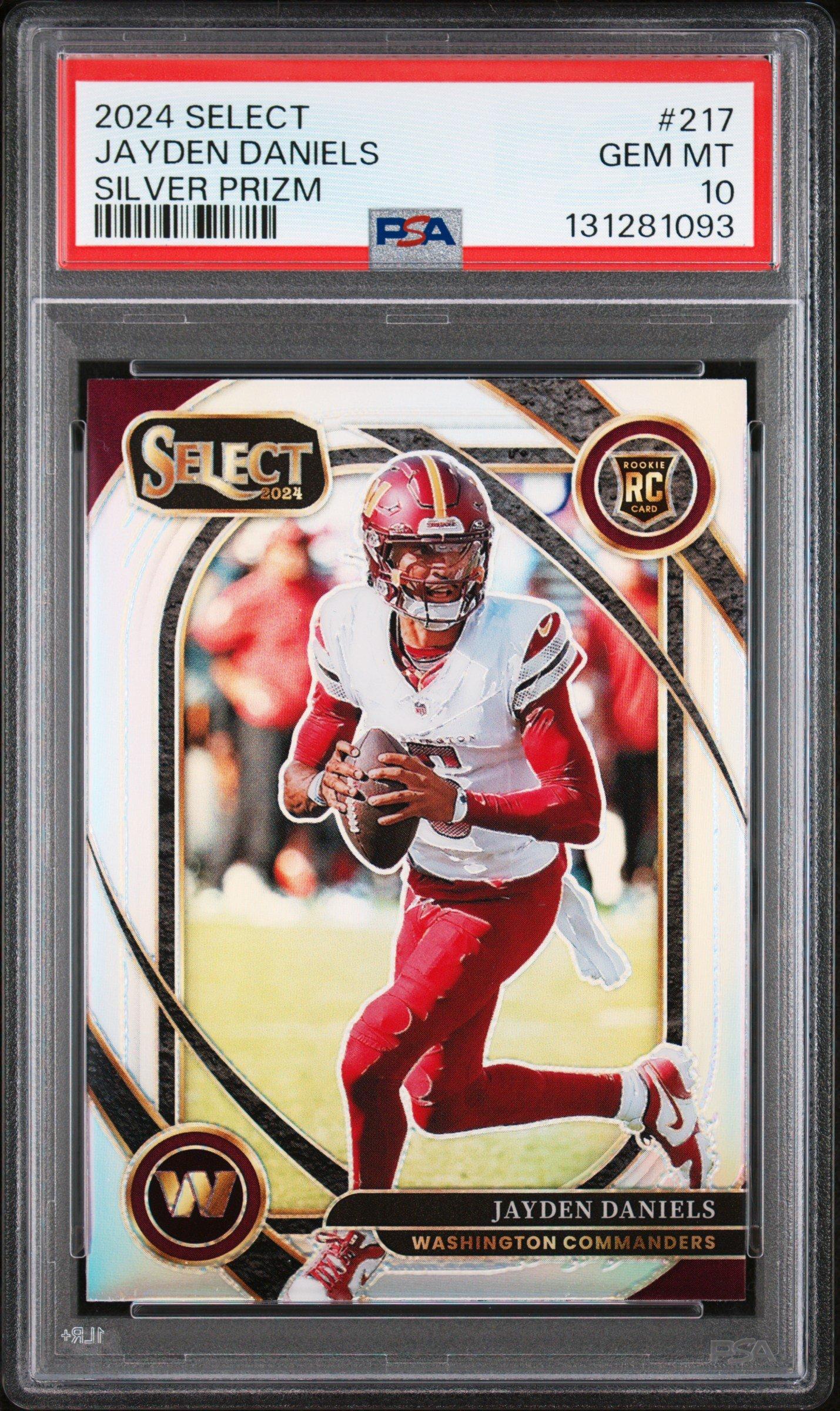 graded jayden daniels rookie cards Amazon.com: Graded 2024 Panini Prizm Jayden Daniels #347 Rookie RC Football  Card PSA 10 Gem Mint : Collectibles & Fine Art main image 0