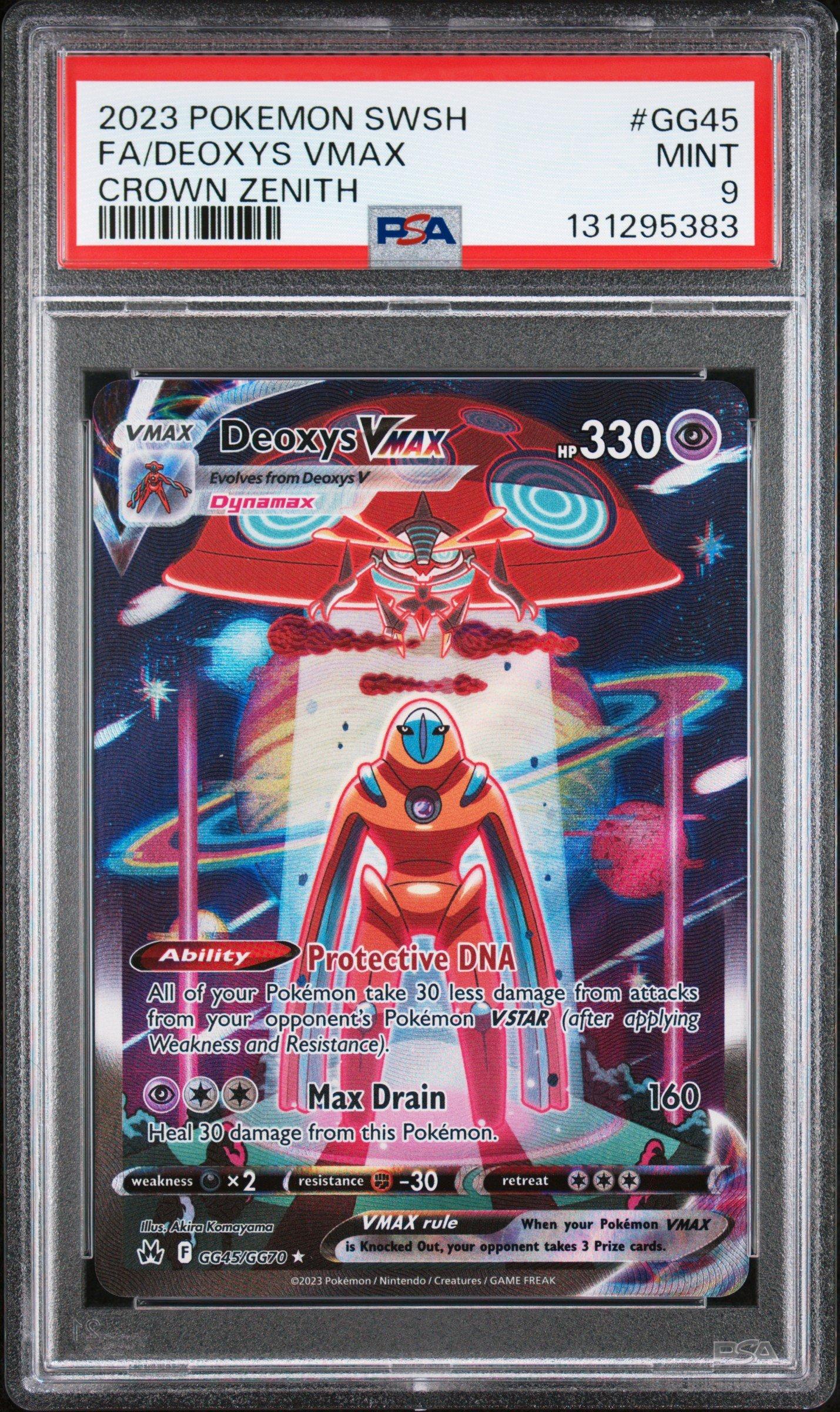 デオキシスex 045 PSA9 Deoxys ex #45 Prices | Pokemon Japanese Clash of the Blue Sky