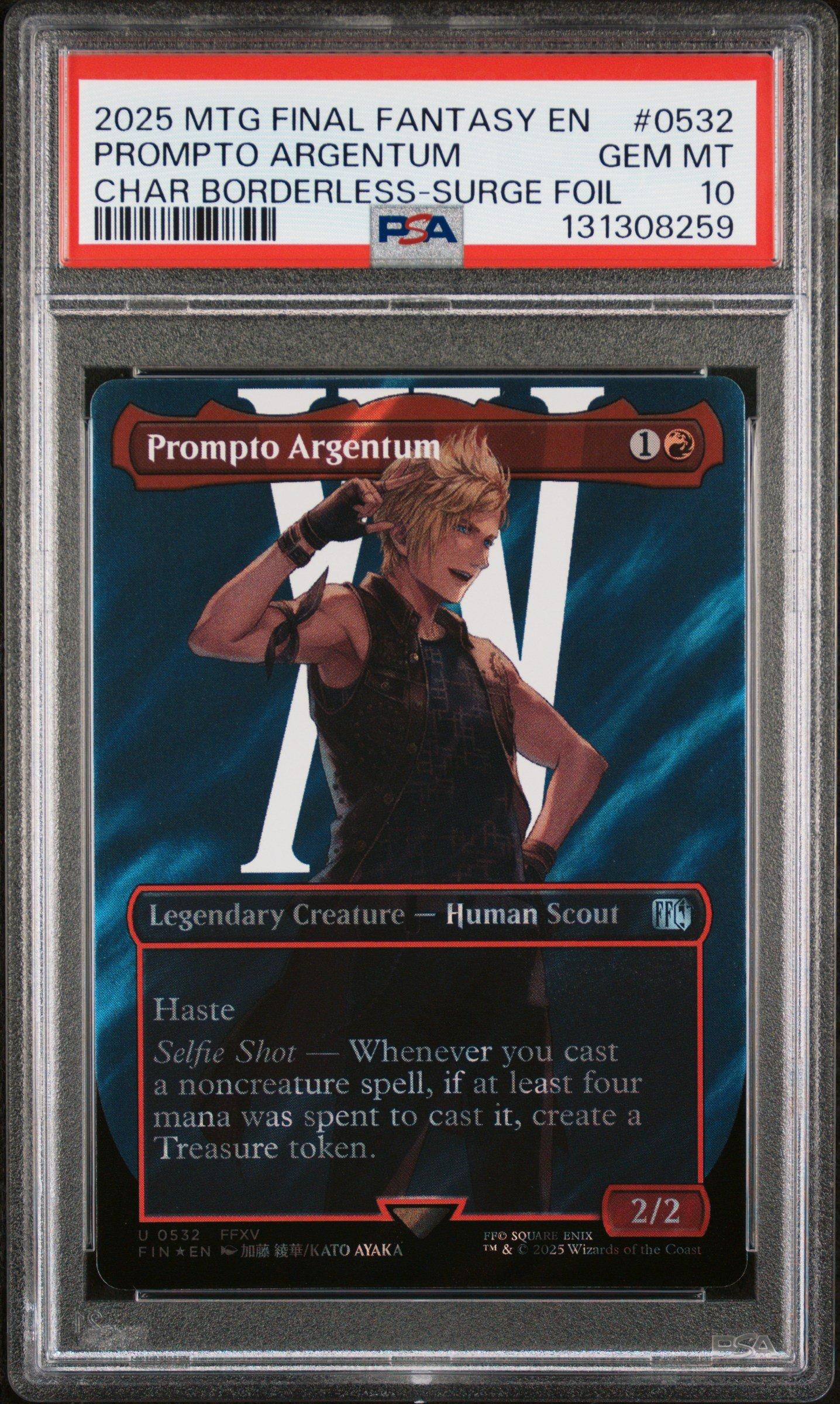 2025 Magic The Gathering Final Fantasy 0532 Prompto Argentum