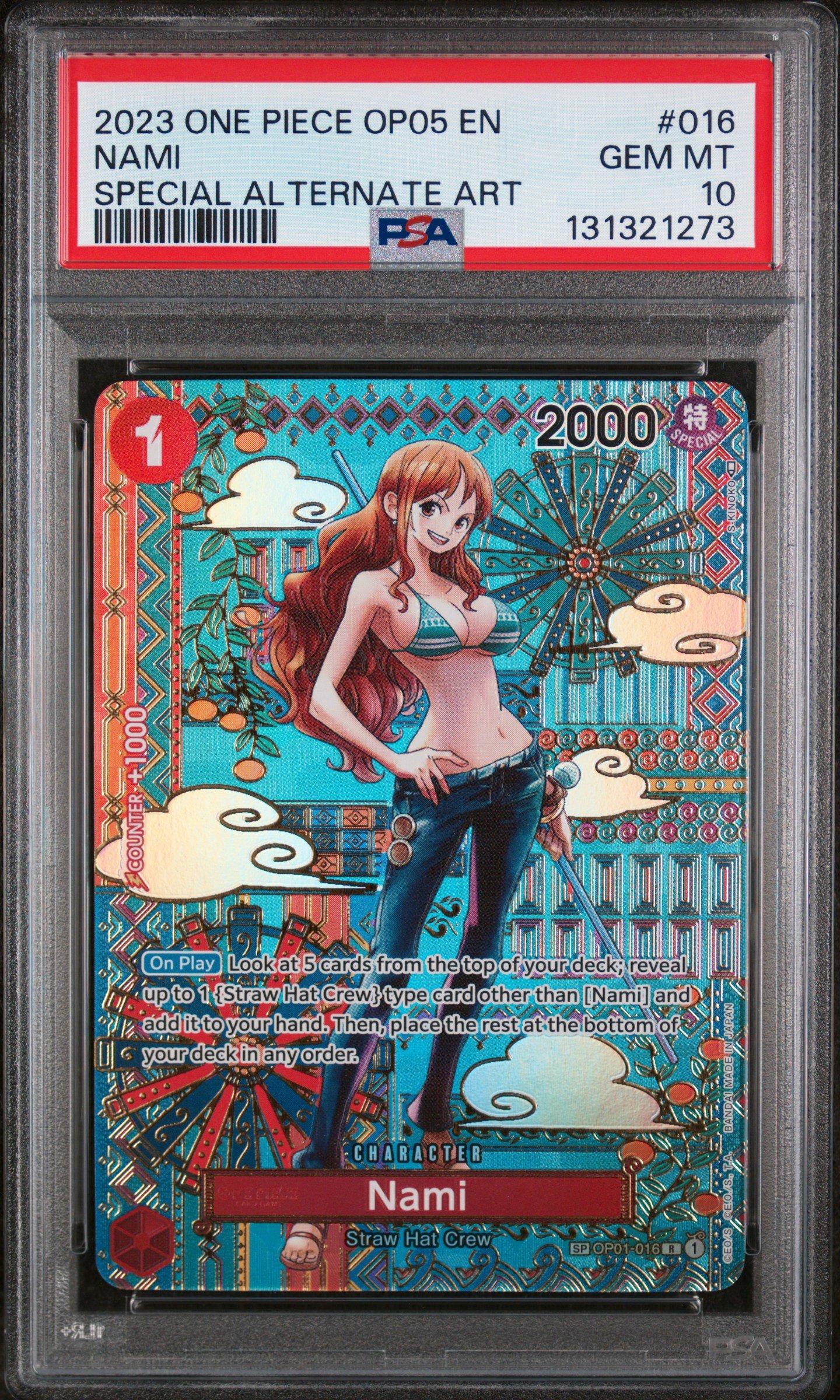 2023 One Piece Op05-awakening Of The New Era 016 Nami Special
