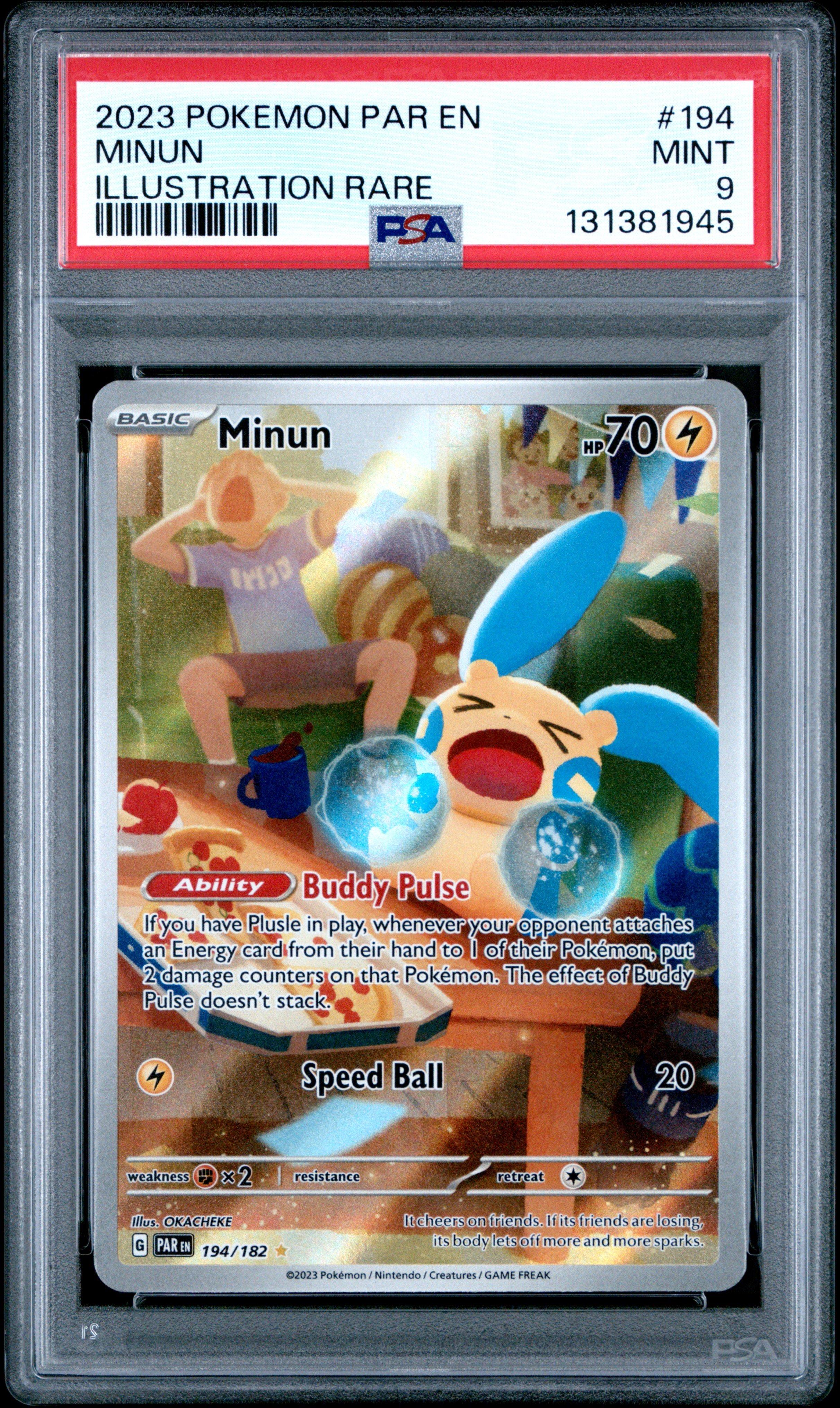 2023 Pokemon Japanese Sv4a-shiny Treasure Ex 327 Mew Ex Ssr PSA 10