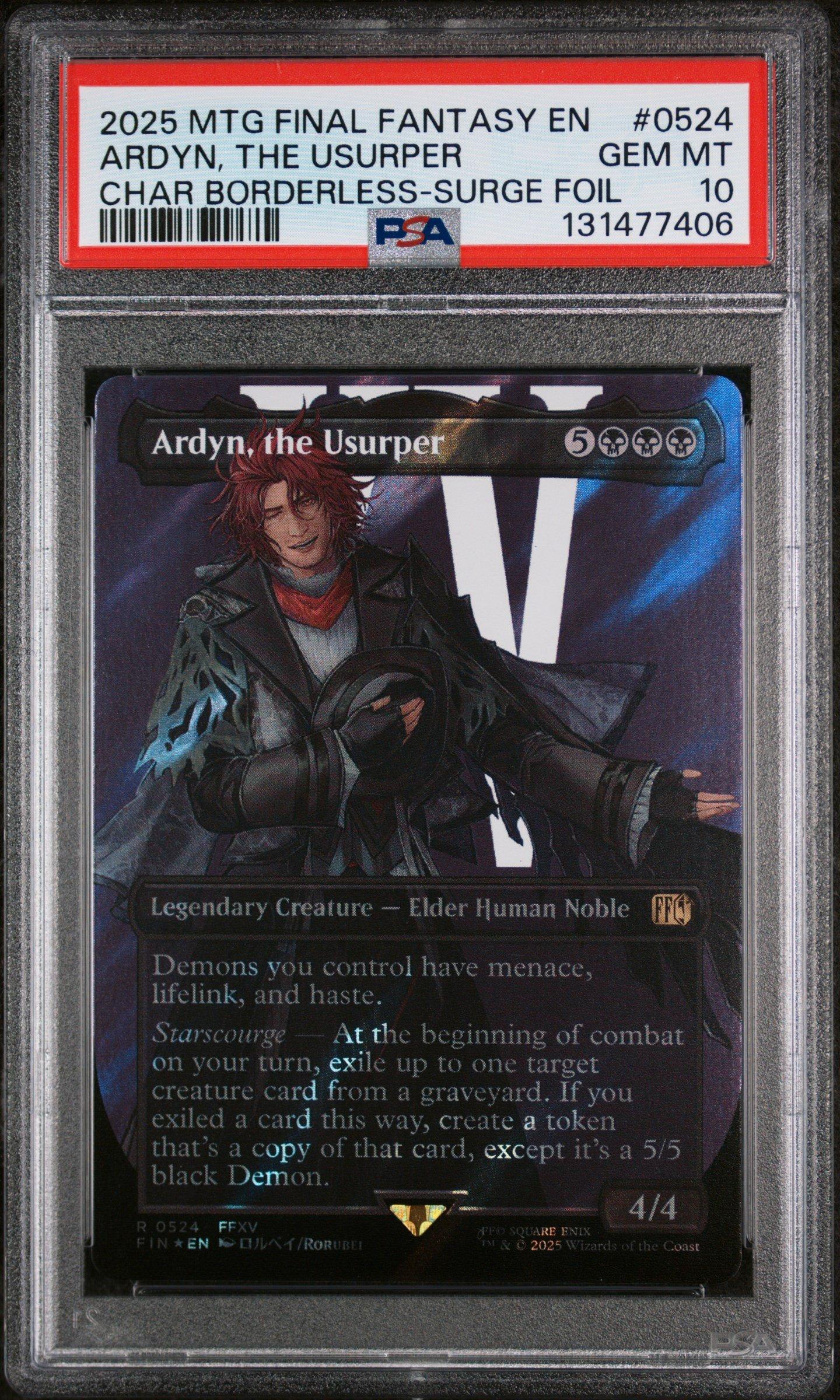 2025 Magic The Gathering Final Fantasy 0524 Ardyn, The Usurper