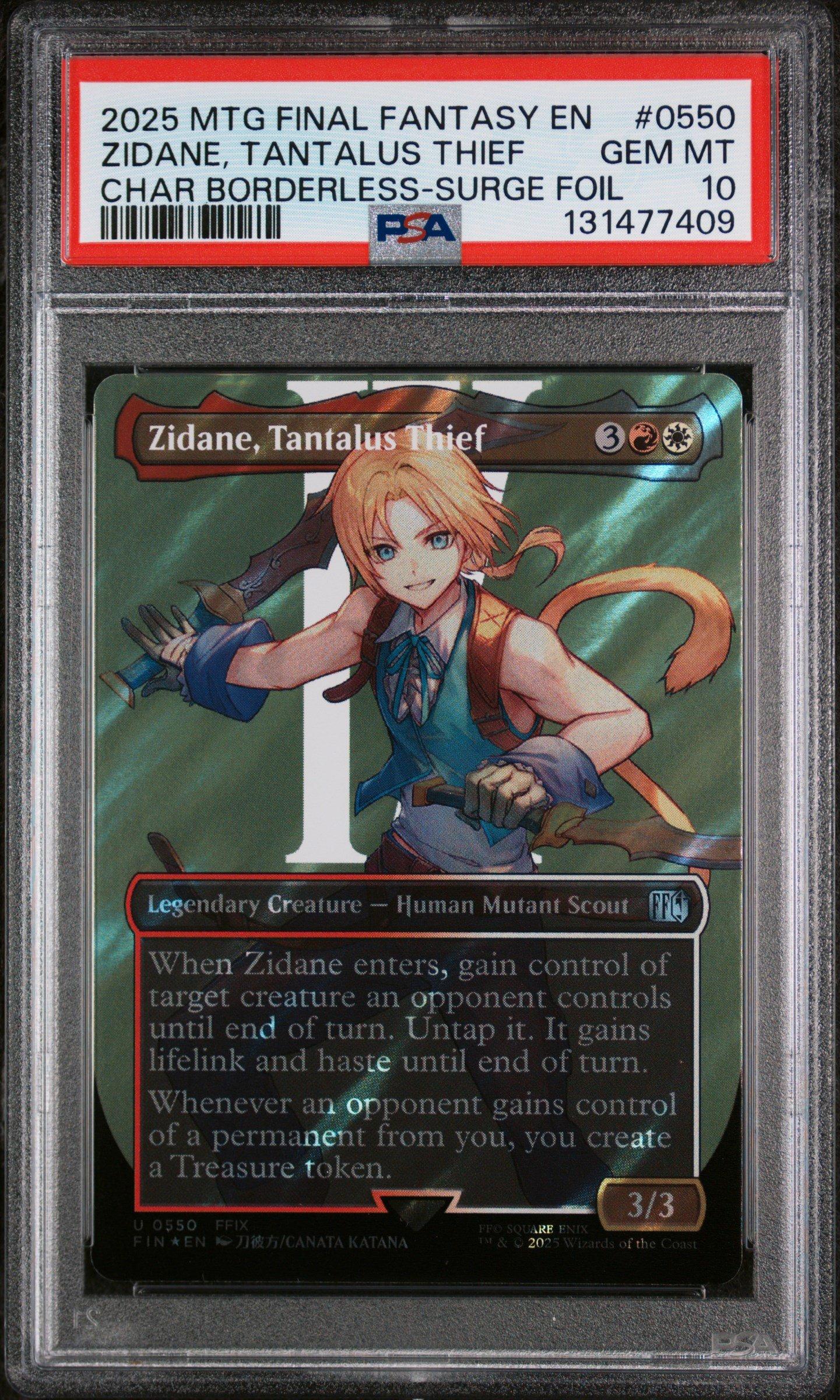 zidane final fantasy mtg Magic The Gathering - Universes Beyond - When Zidane enters MTG Final Fantasy IX Art