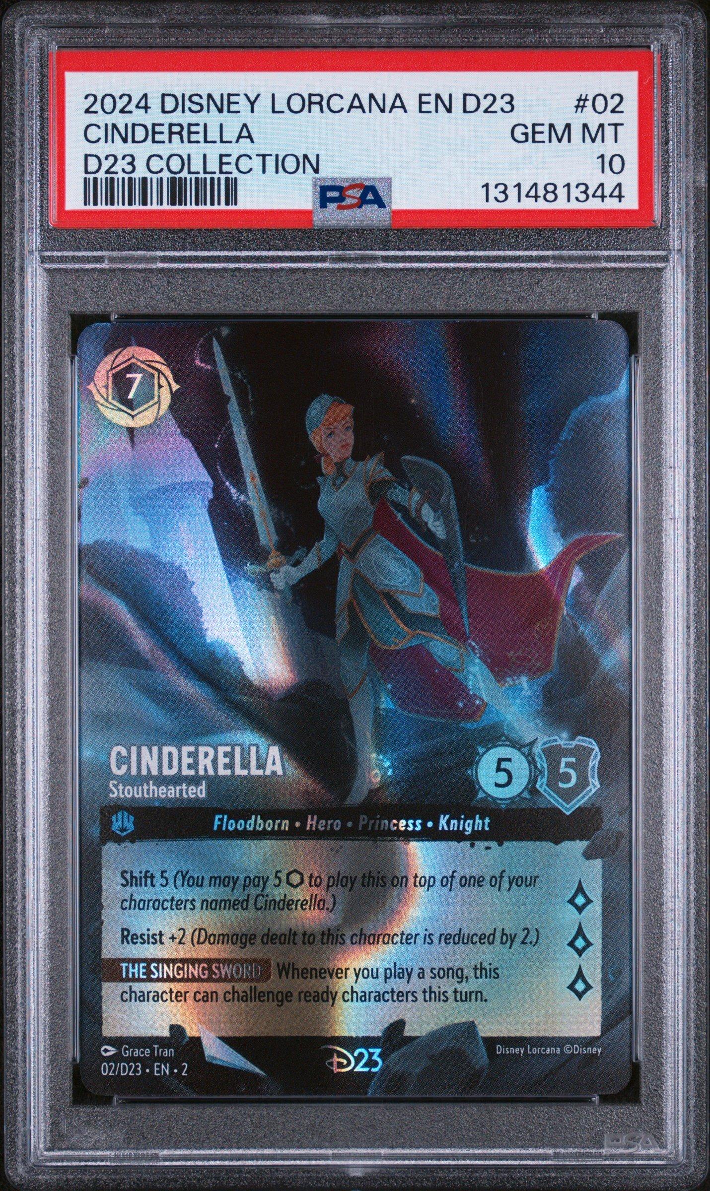 2024 Disney Lorcana En D23-d23 Expo Promo 02 Cinderella